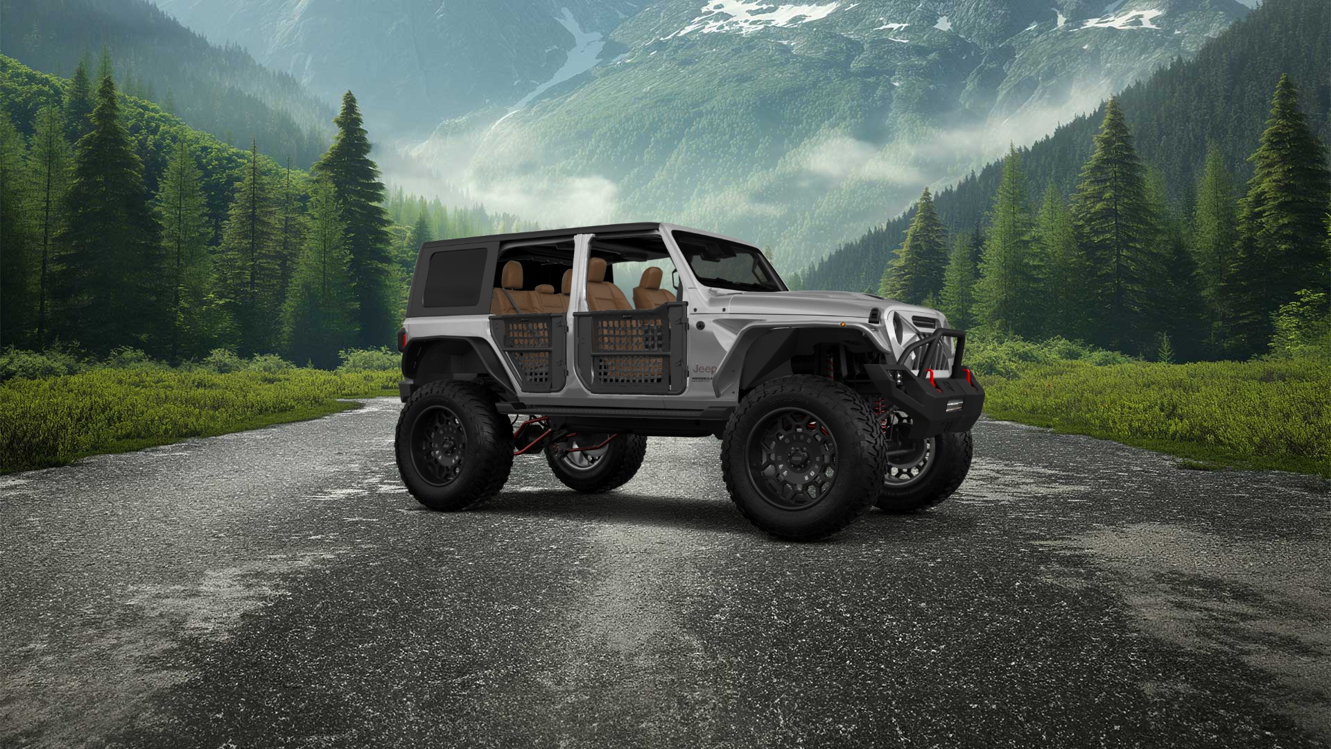 Jeep Wrangler Rubicon JL 4 Door SUV 2017 tuning