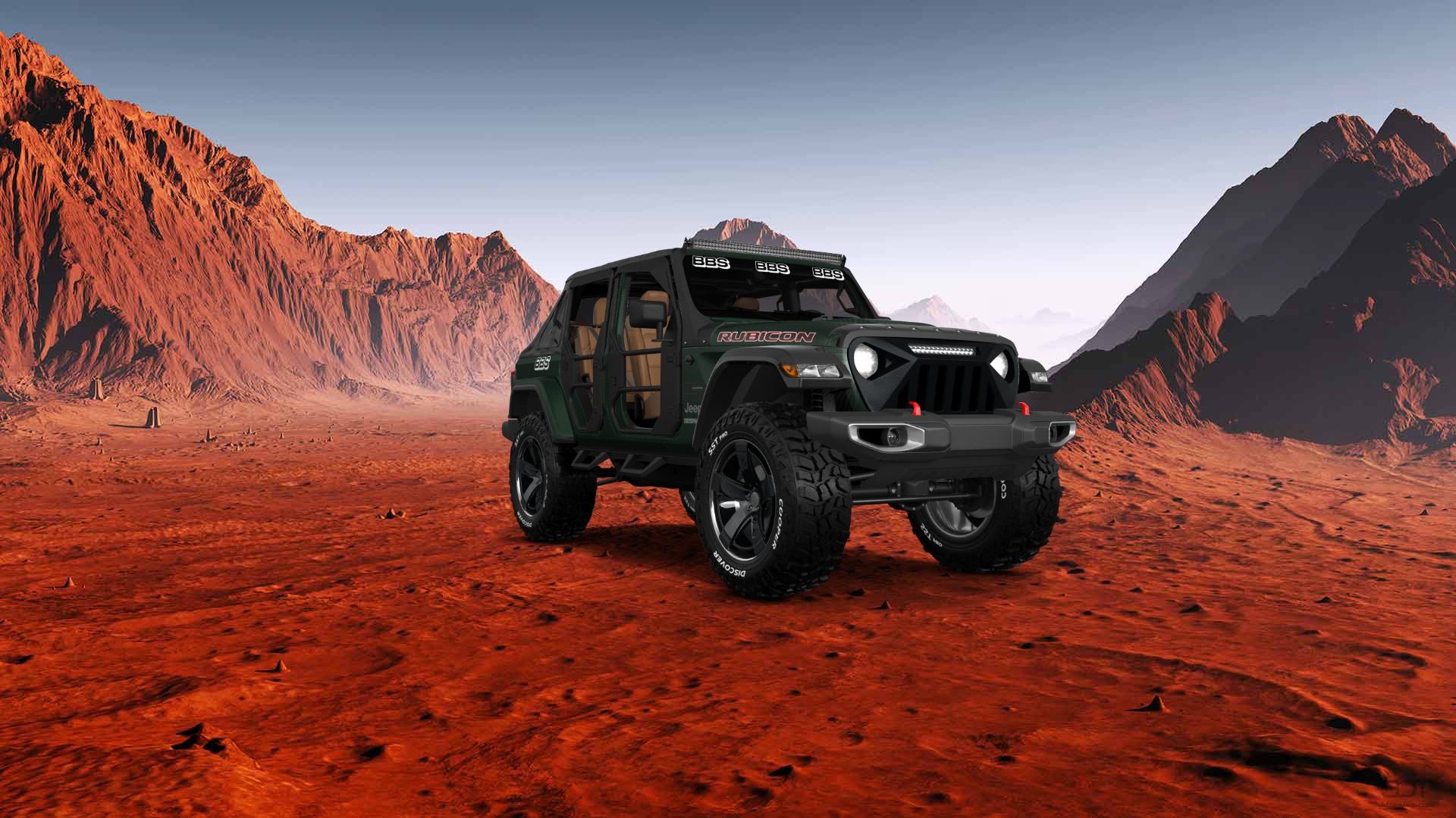 Jeep Wrangler Rubicon JL 4 Door SUV 2017 tuning