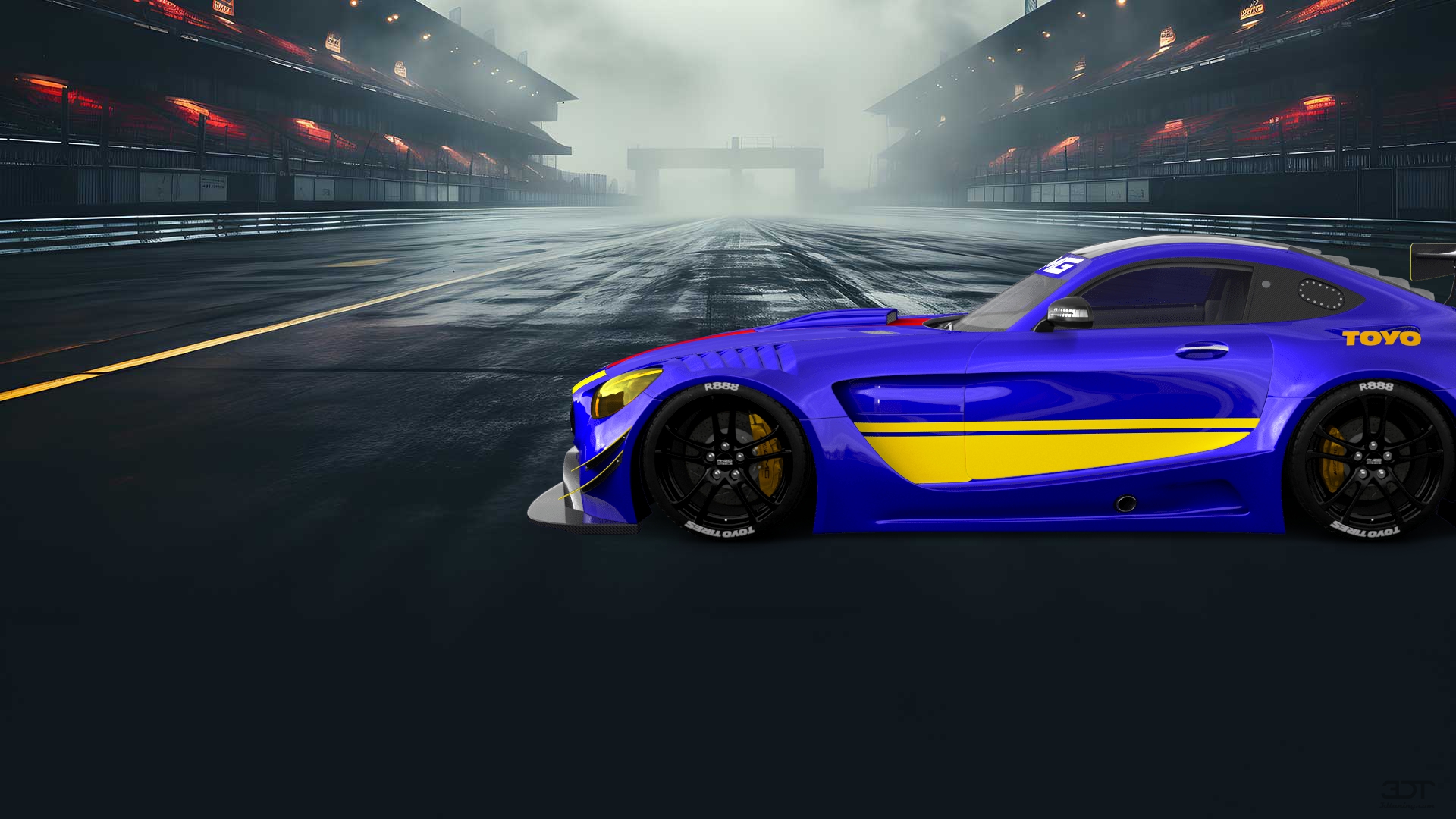 Mercedes AMG GT 2 door fastback coupe 2015 tuning