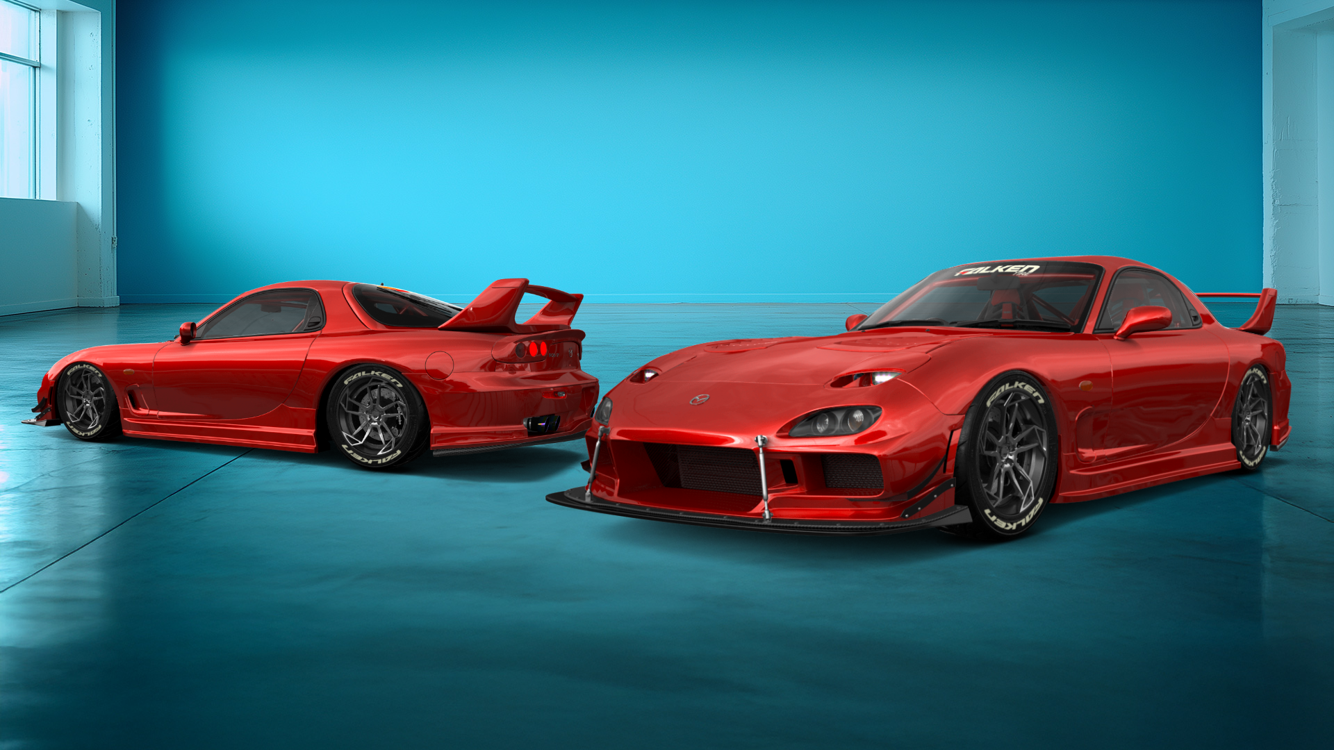 Mazda RX-7 2 Door Coupe 1997 tuning