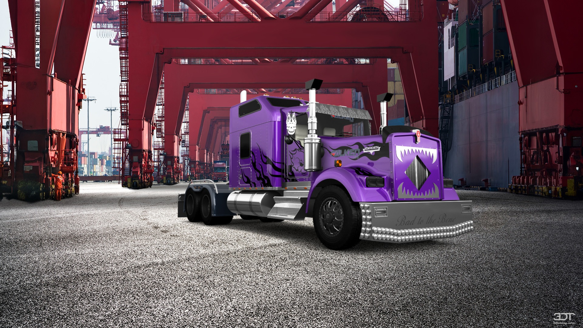 Kenworth W900 Sleeper Cab Truck 2015