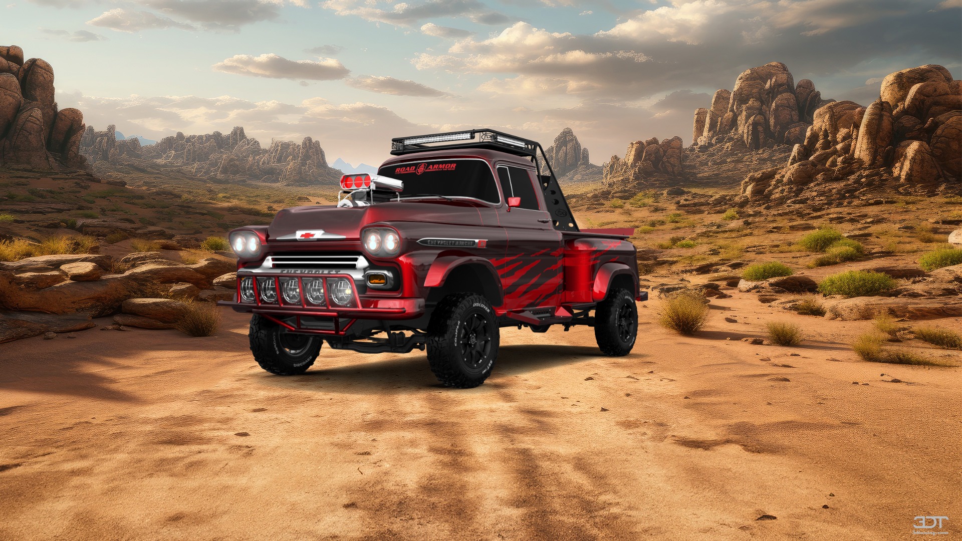Chevrolet Apache Stepside 2 Door pickup truck 1959