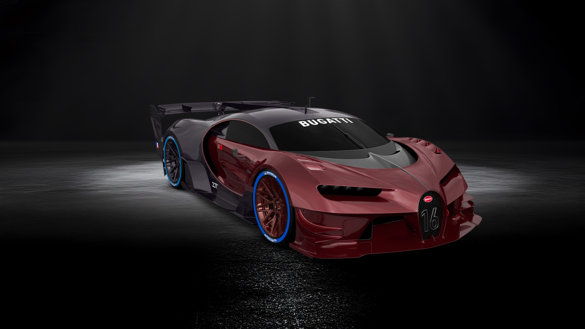 Bugatti Vision GT Supercar 2015 tuning