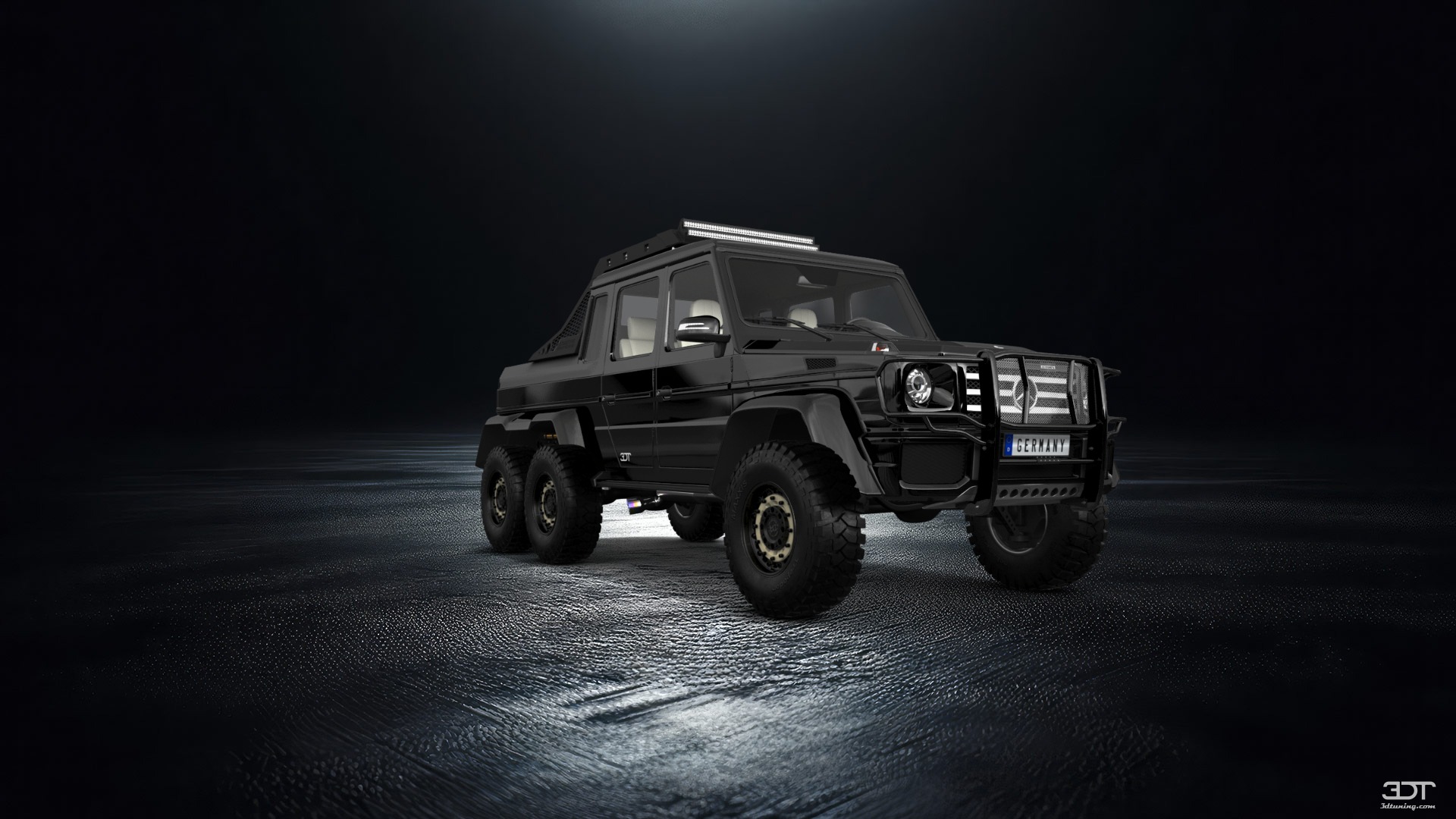 Mercedes G 63 AMG 6x6 4 Door pickup truck 2013 tuning