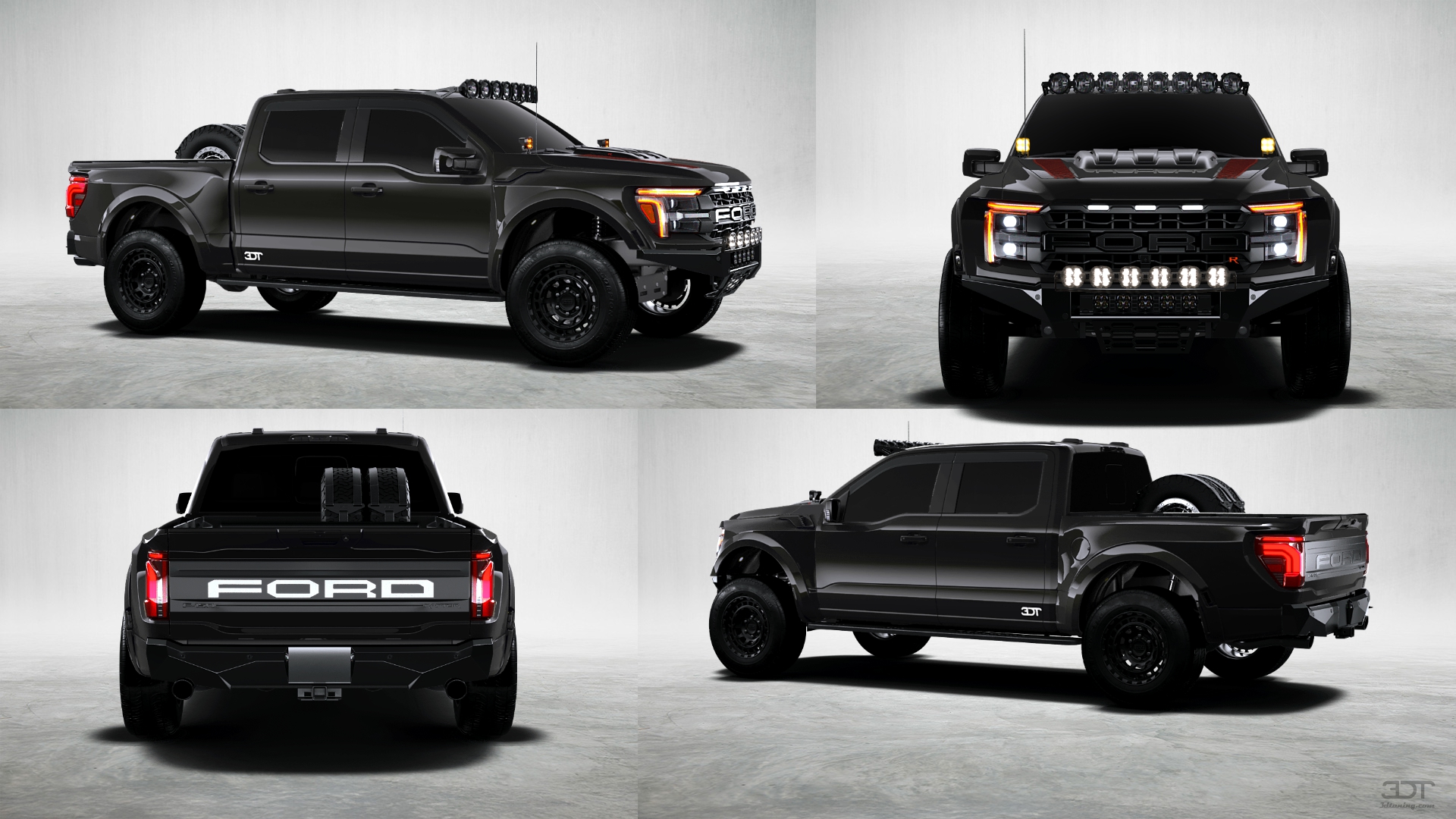 Ford F-150 Raptor 4 Door pickup truck 2024 tuning