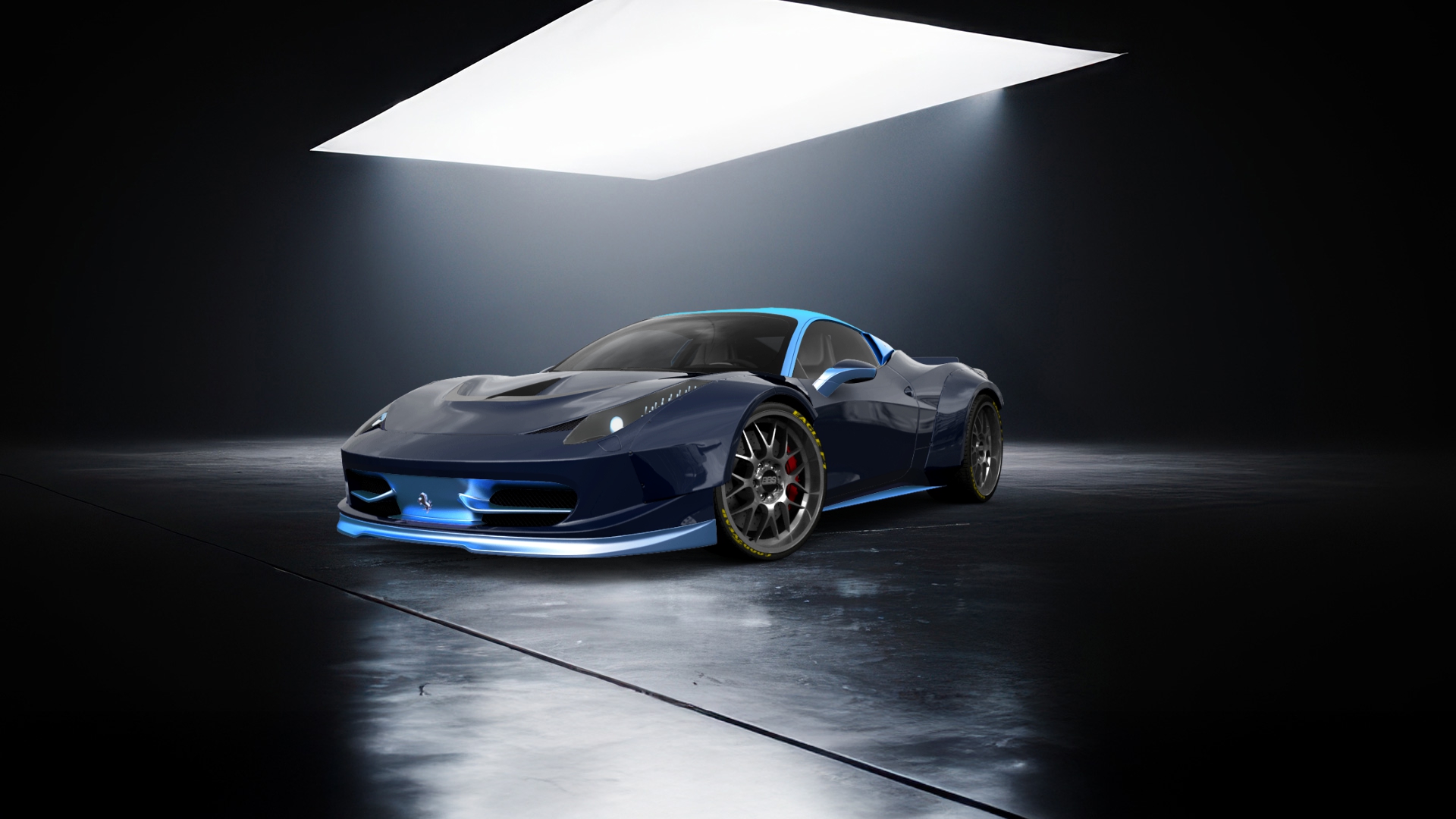 Ferrari 458 Italia 2 door spider 2010 tuning