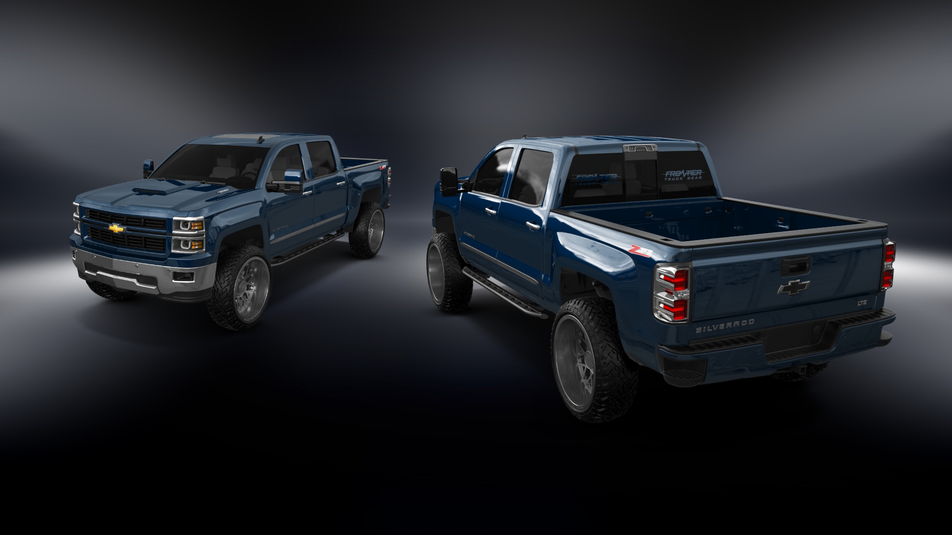 Chevrolet Silverado 1500 4 Door pickup truck 2014 tuning