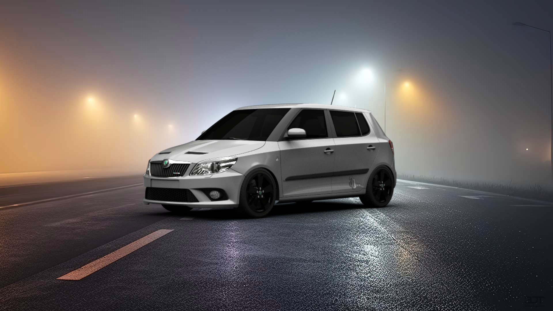 Skoda Fabia 5 Door Hatchback 2011 tuning