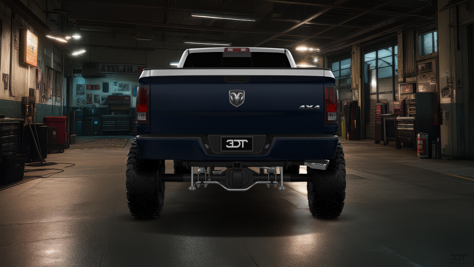 Dodge Ram 2500 Mega Cab 6.4 ft box 4 Door pickup truck 2010 tuning