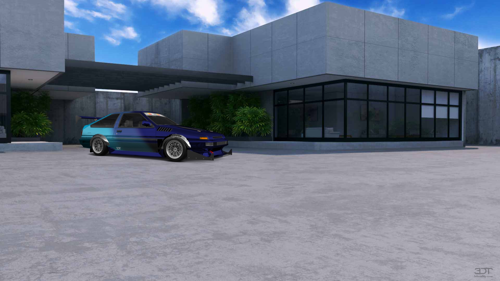 Toyota AE86 3 Door Hatchback 1985 tuning