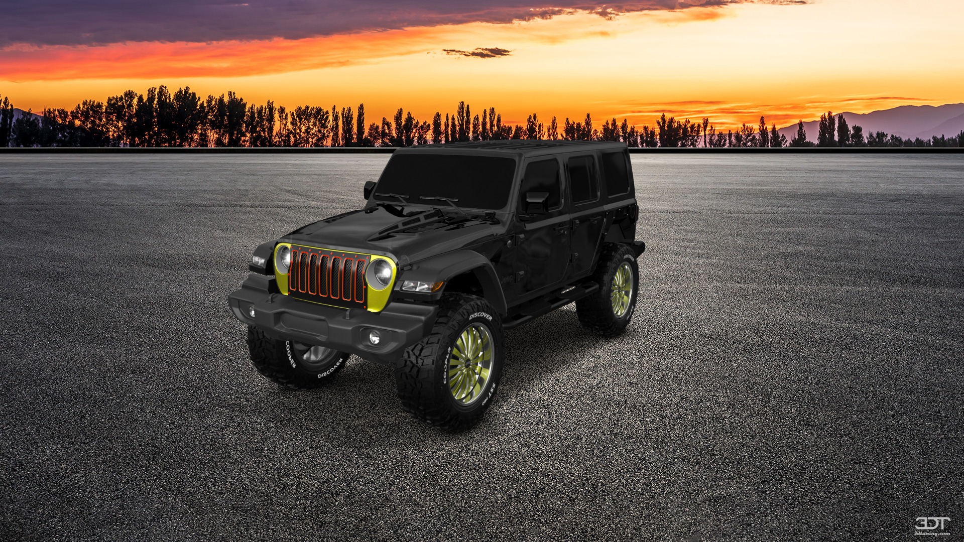 Jeep Wrangler Rubicon JL 4 Door SUV 2017 tuning