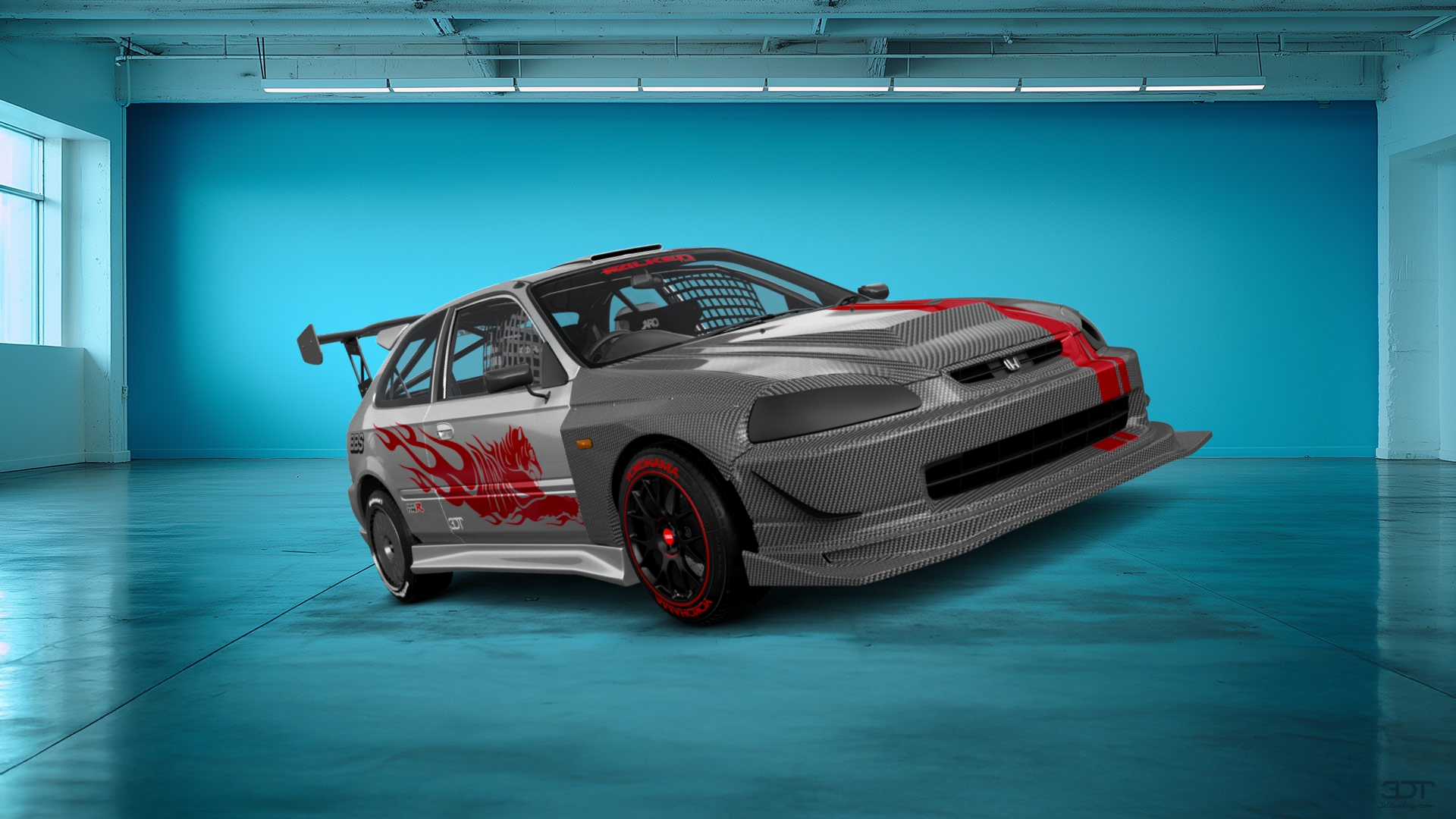 Honda Civic 3 Door Hatchback 1997 tuning