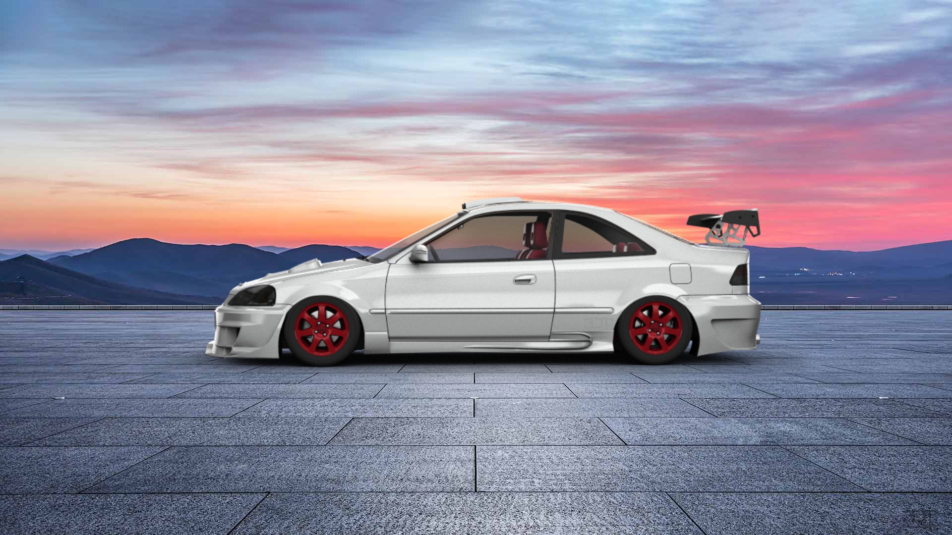 Honda Civic Si Coupe 1999 tuning