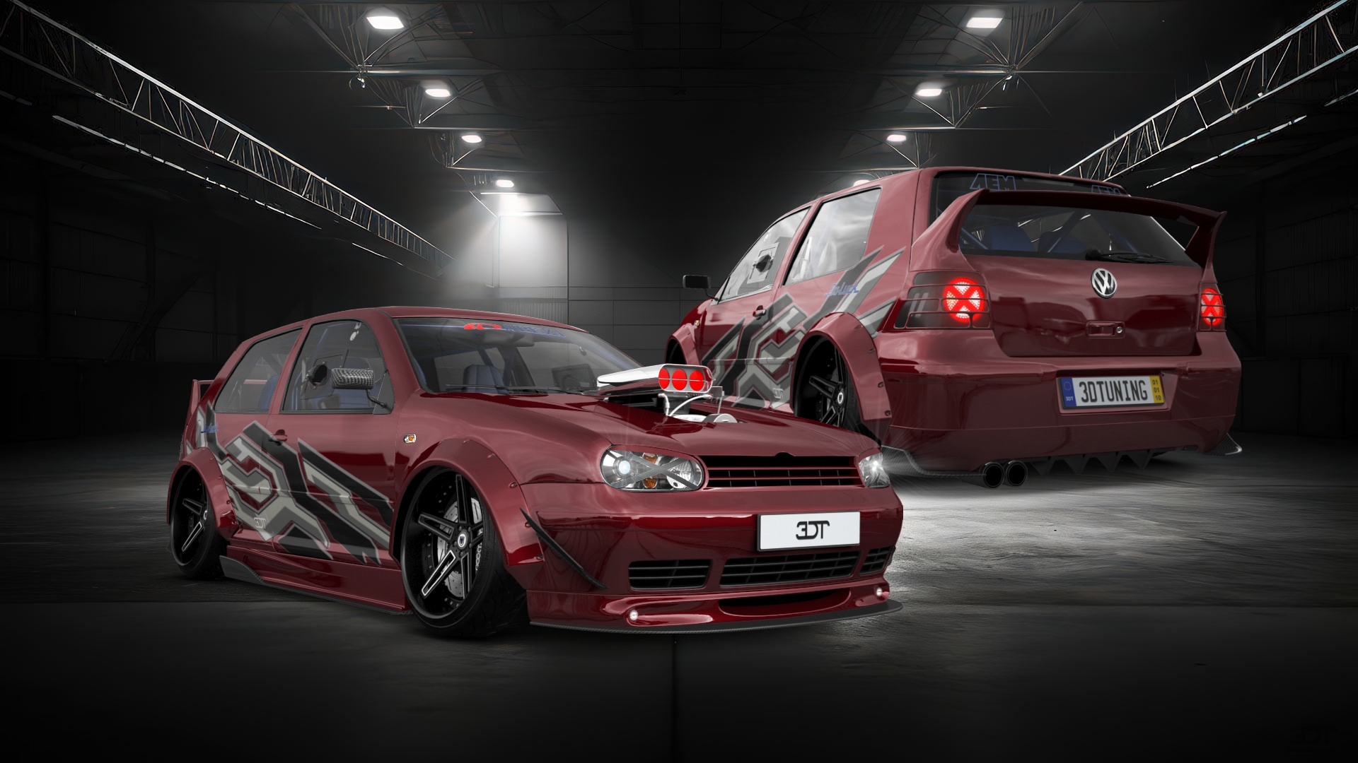 Volkswagen Golf 4 (mk4) 3 Door Hatchback 1997 tuning