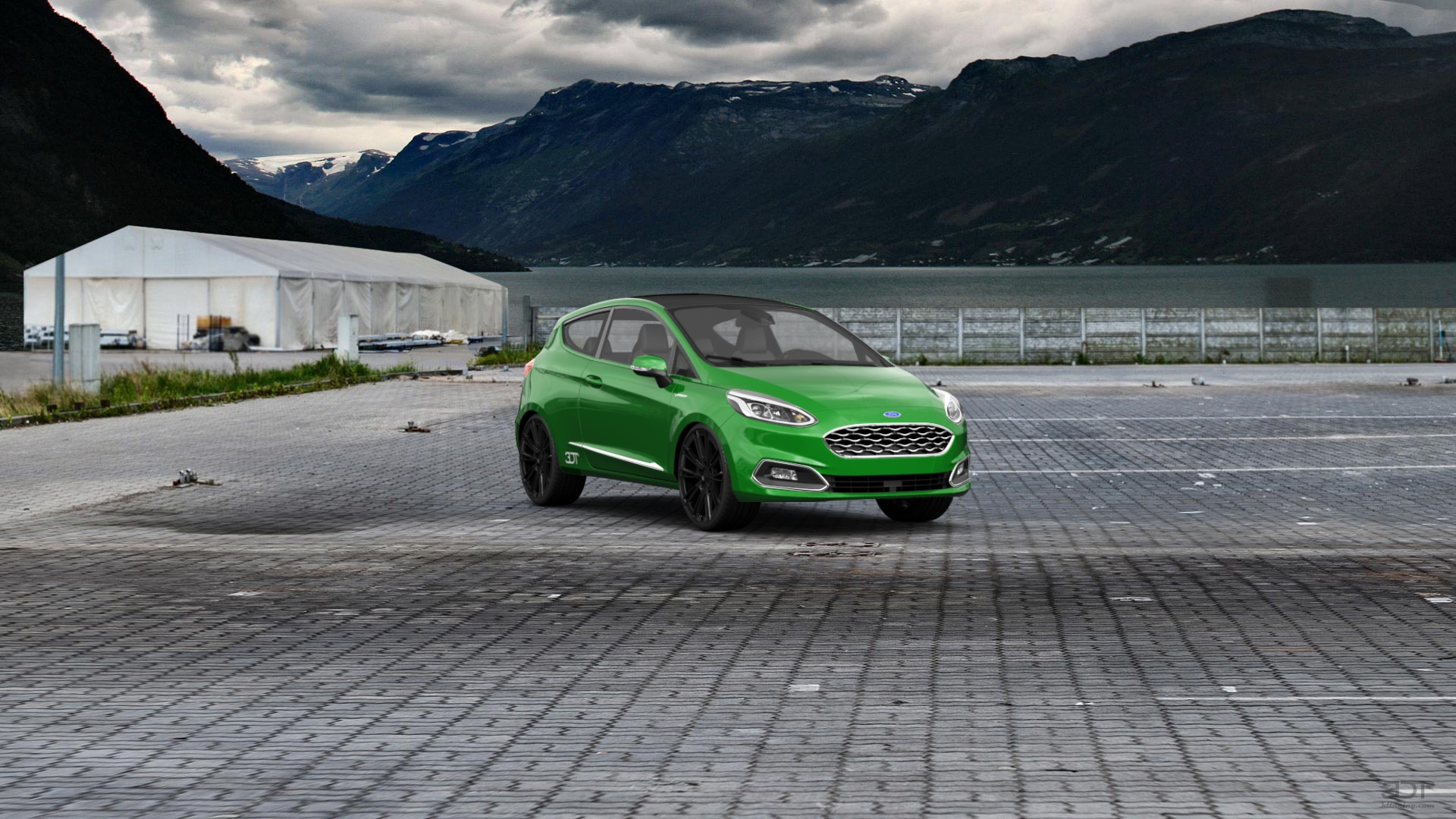 Ford Fiesta Vignale 3 Door Hatchback 2017 tuning