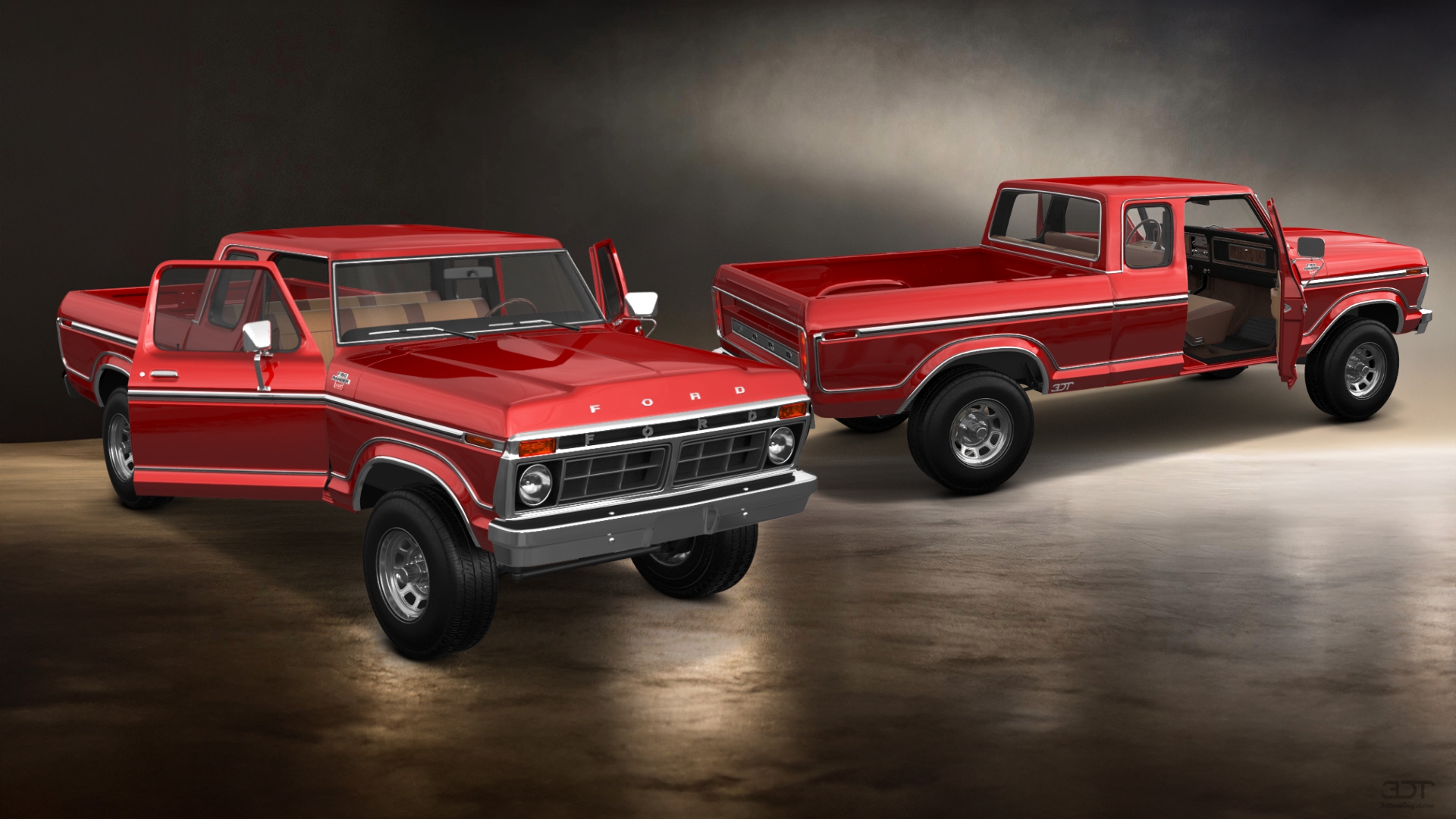 Ford F-150 SuperCab 2 Door pickup truck 1978