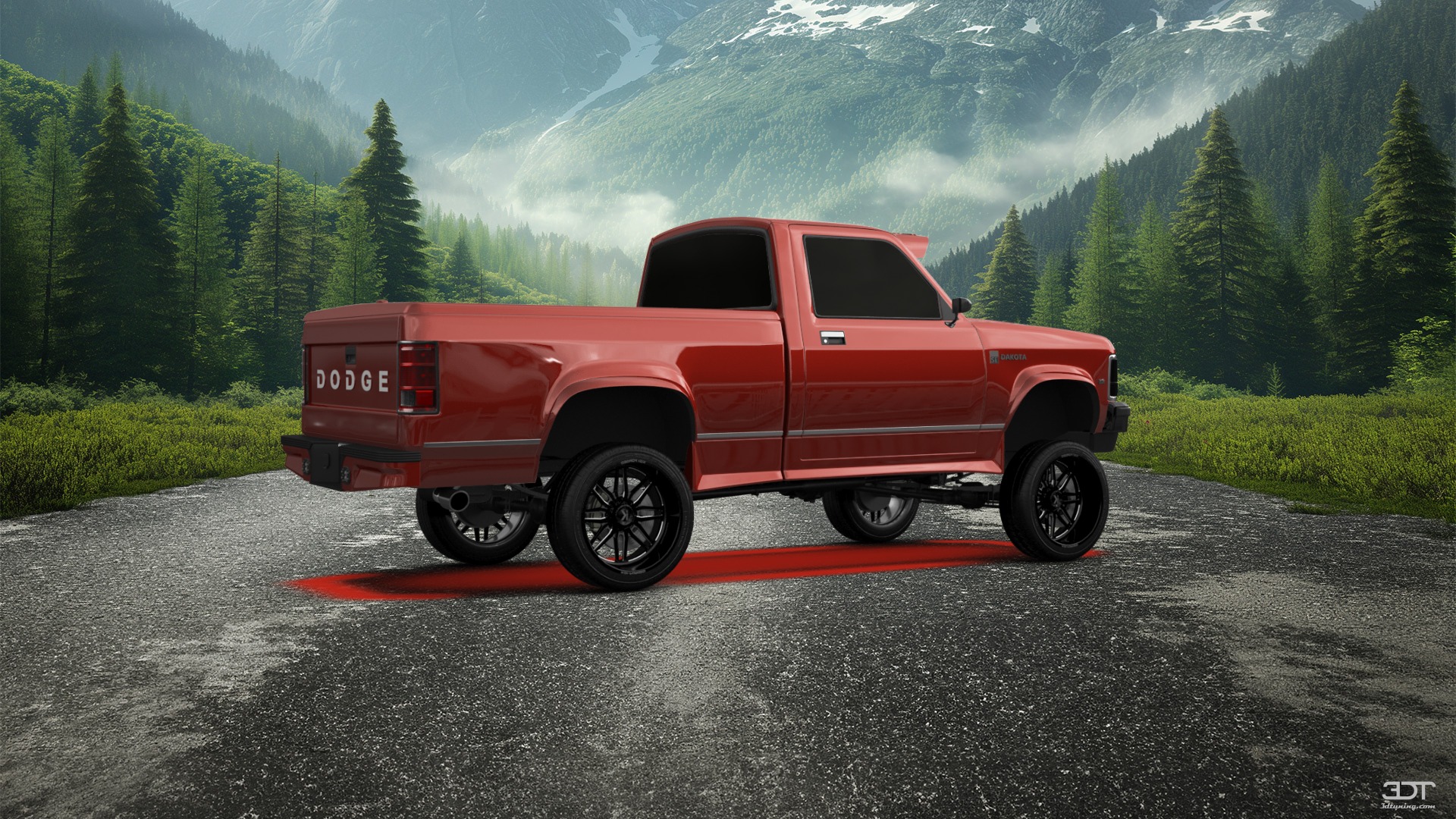 Dodge Dakota Regular Cab 2 Door pickup truck 1987 tuning