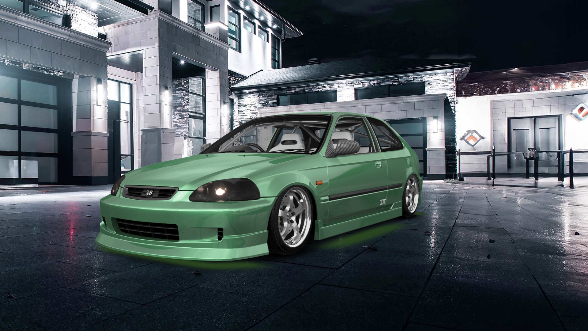 Honda Civic 3 Door Hatchback 1997 Images
