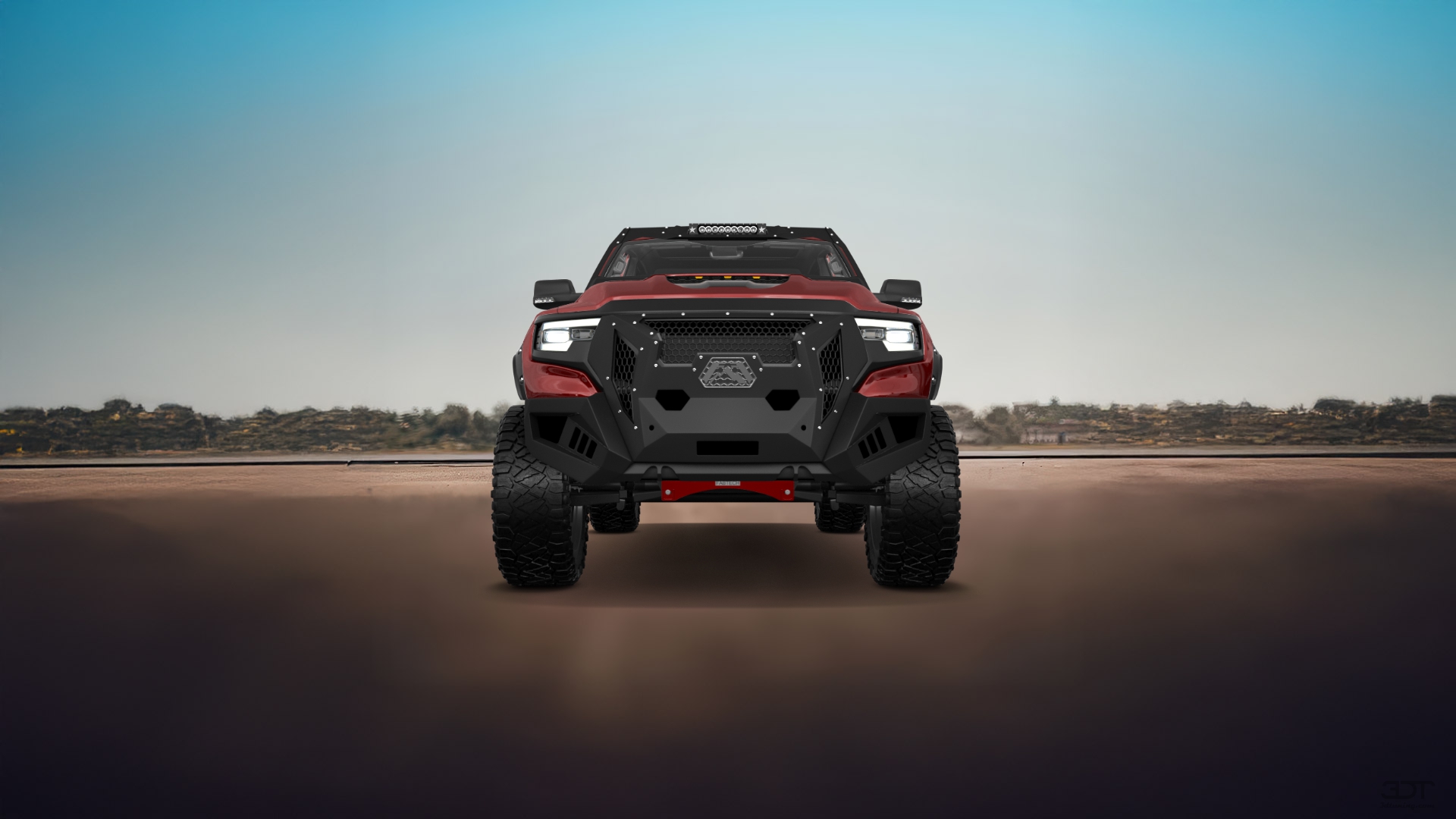 Dodge Ram 1500 TRX 4 Door pickup truck 2021 tuning