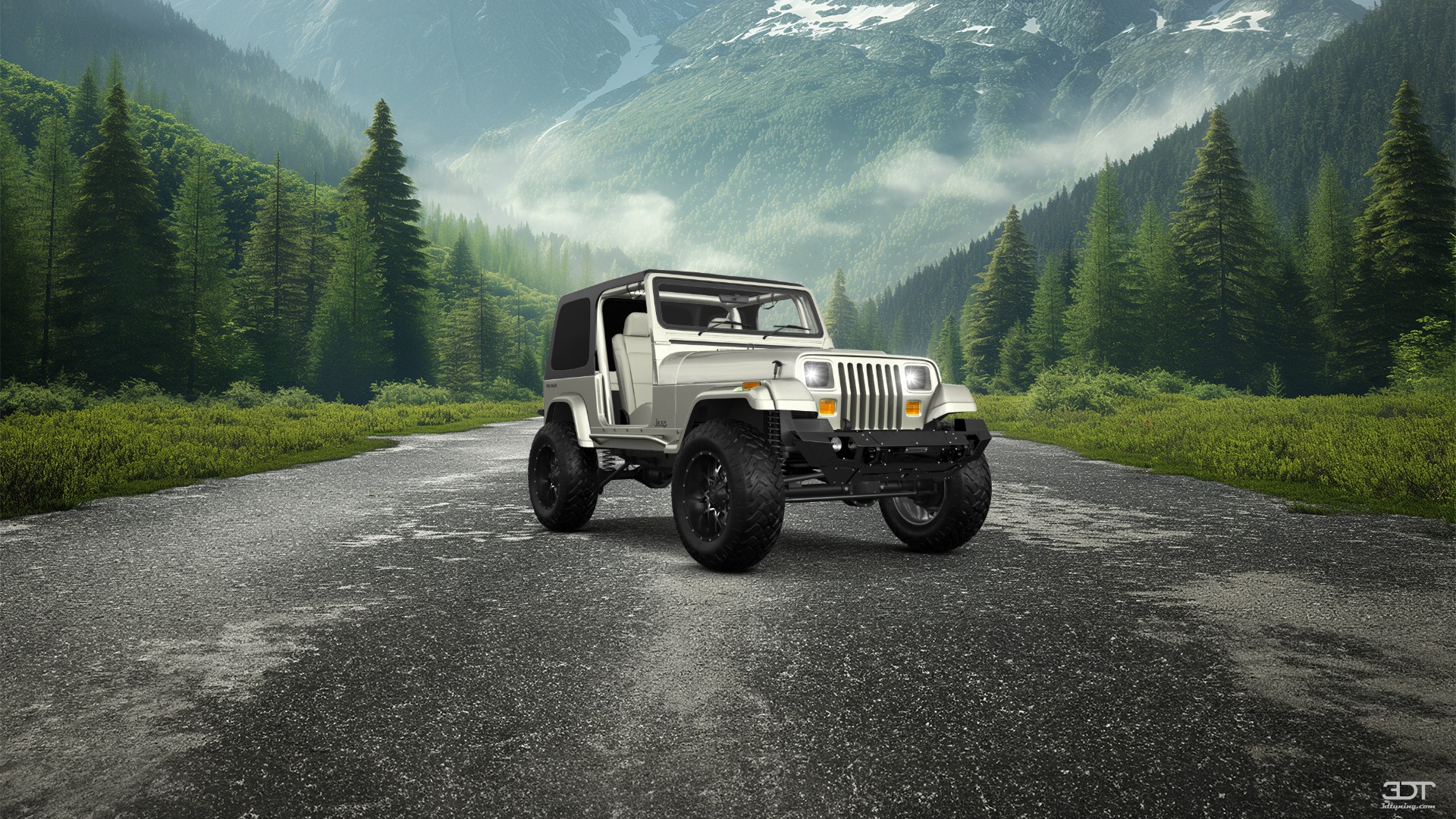 Jeep Wrangler YJ 2 Door SUV 1990