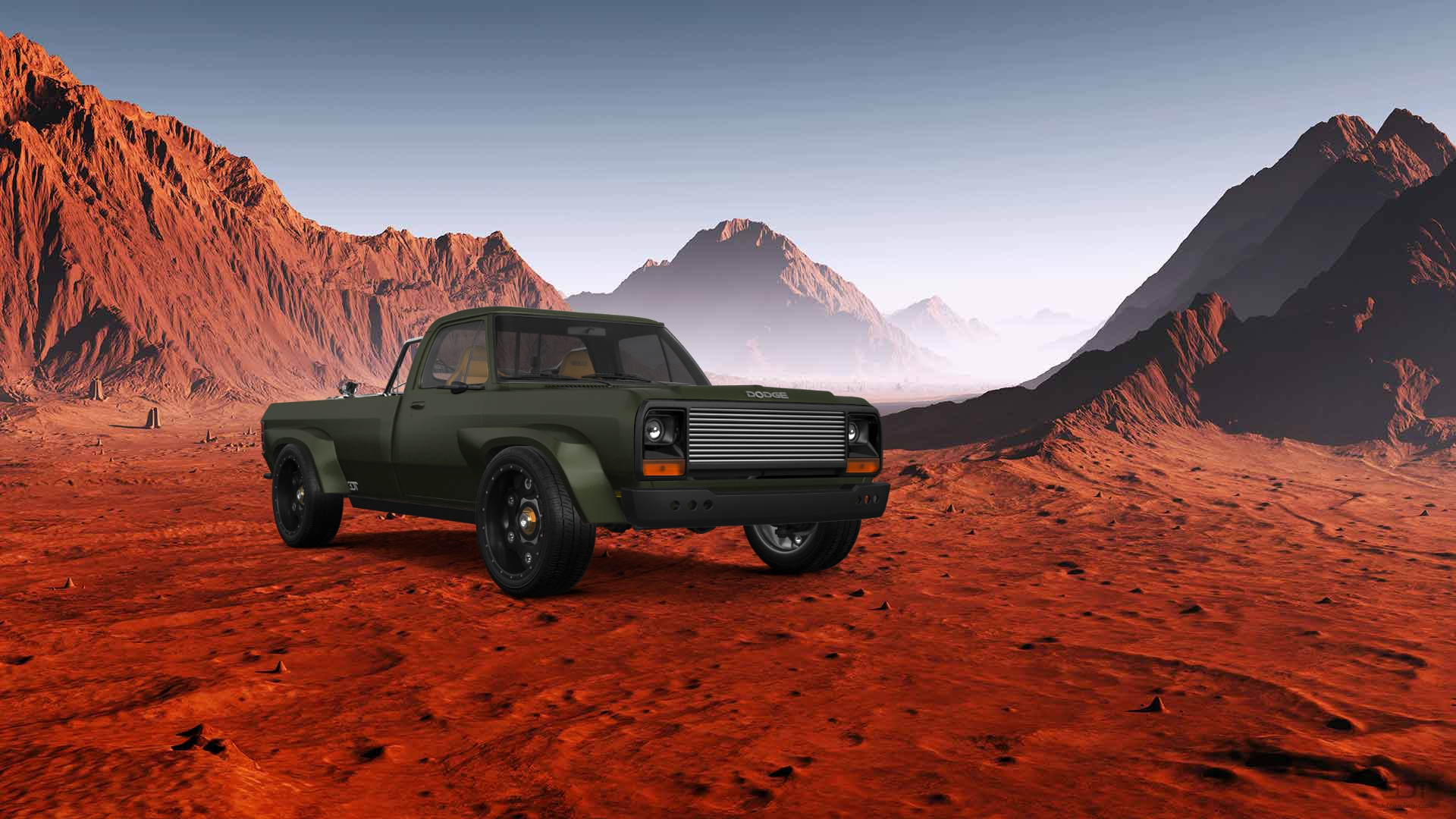 Dodge Ram 250 Regular Cab 2 Door pickup truck 1983 tuning