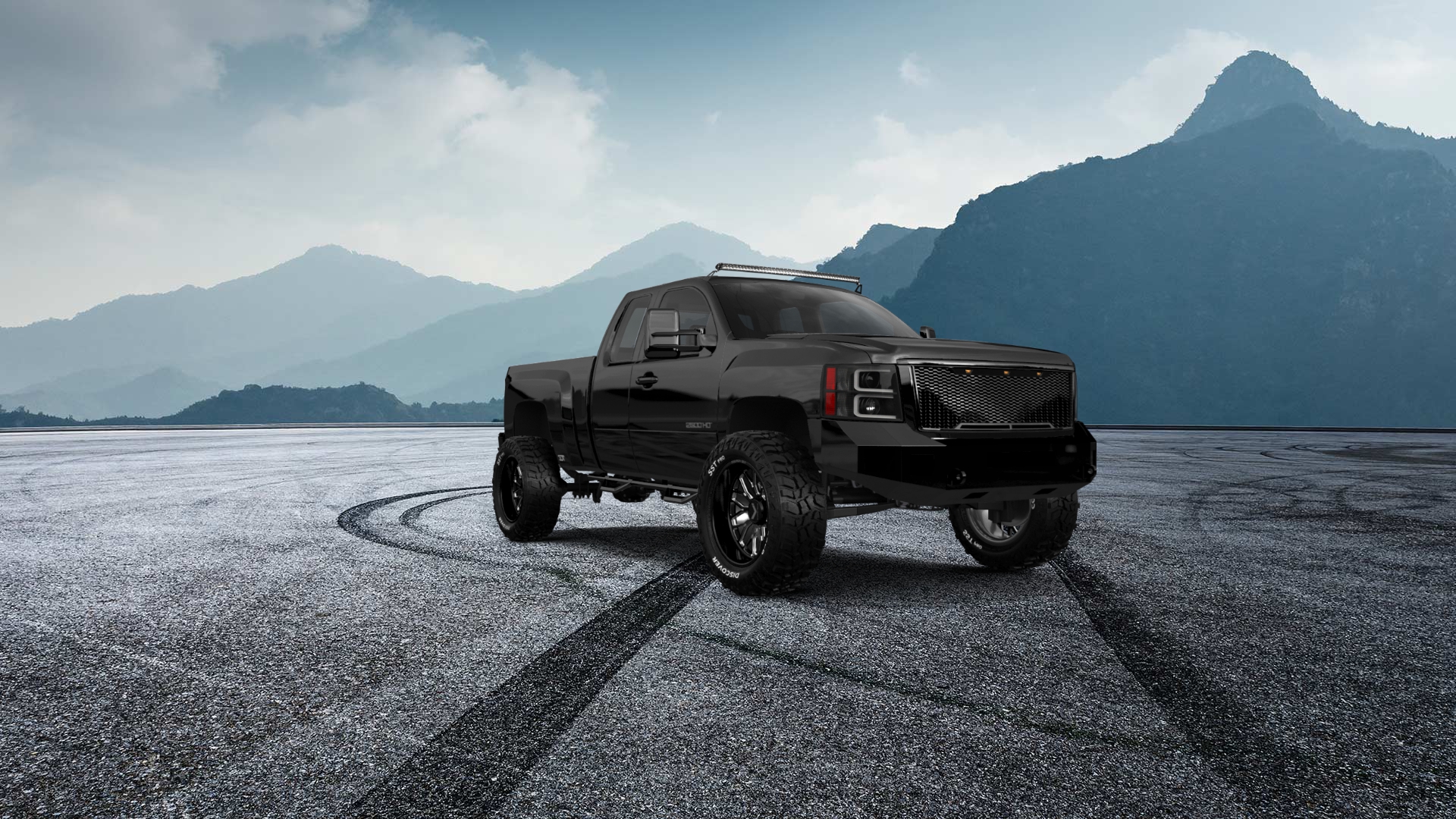 Chevrolet Silverado 2500 HD Extended Cab Pickup Truck 2007 tuning