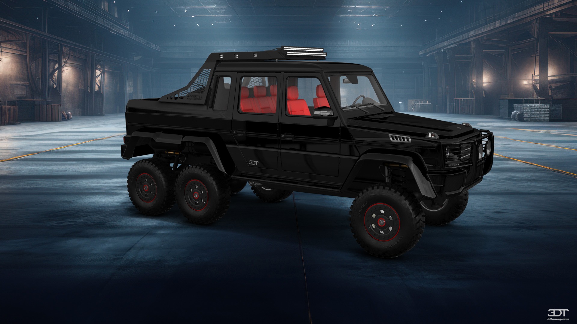 Mercedes G 63 AMG 6x6 4 Door pickup truck 2013 tuning