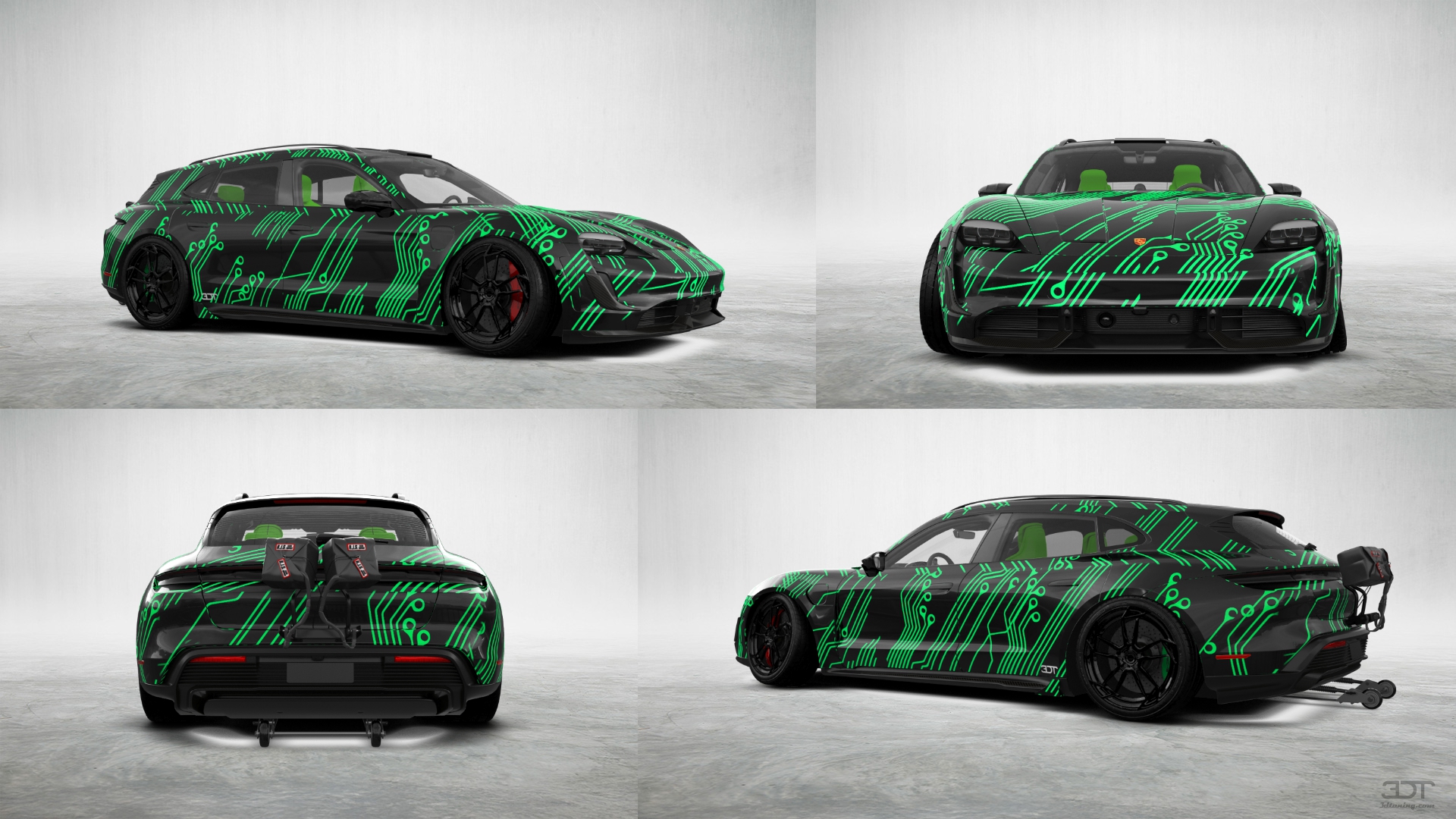 Porsche Taycan Sport Turismo Shooting Brake 2019 tuning