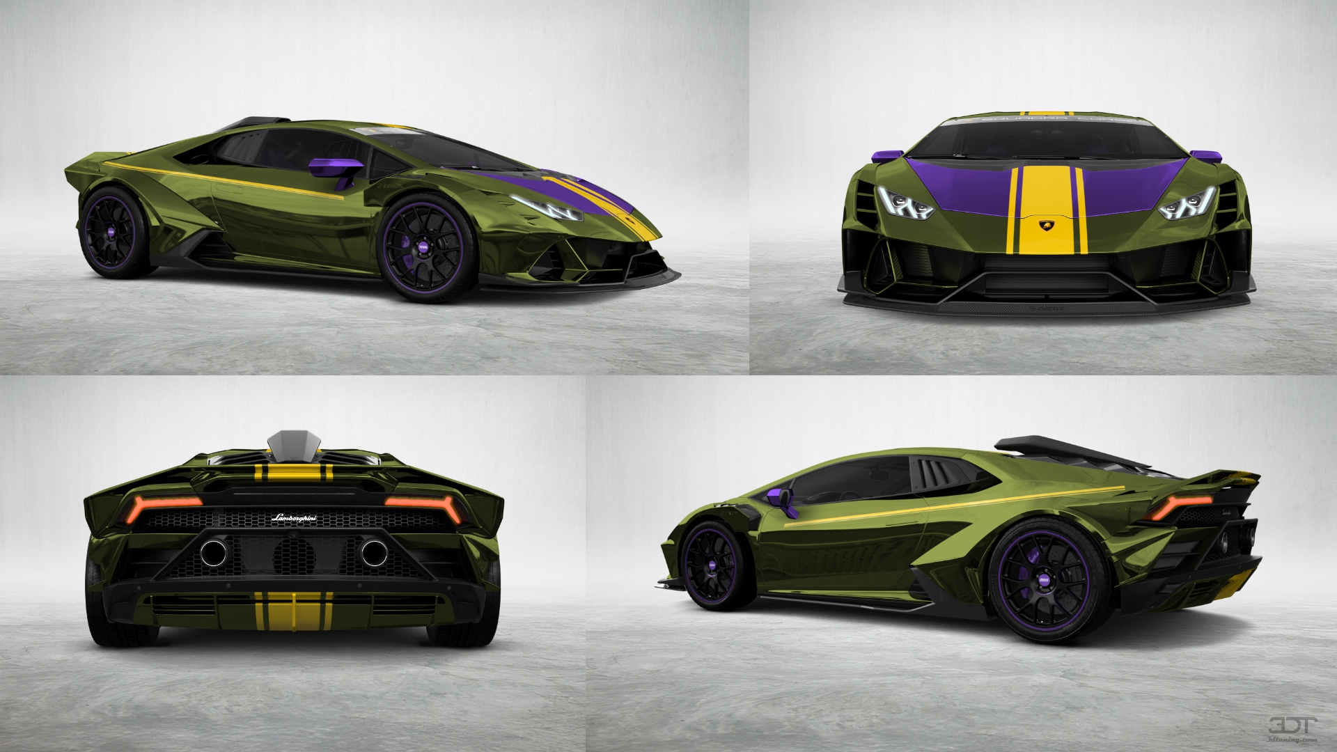 Lamborghini Huracan 2 Door Coupe 2014 tuning