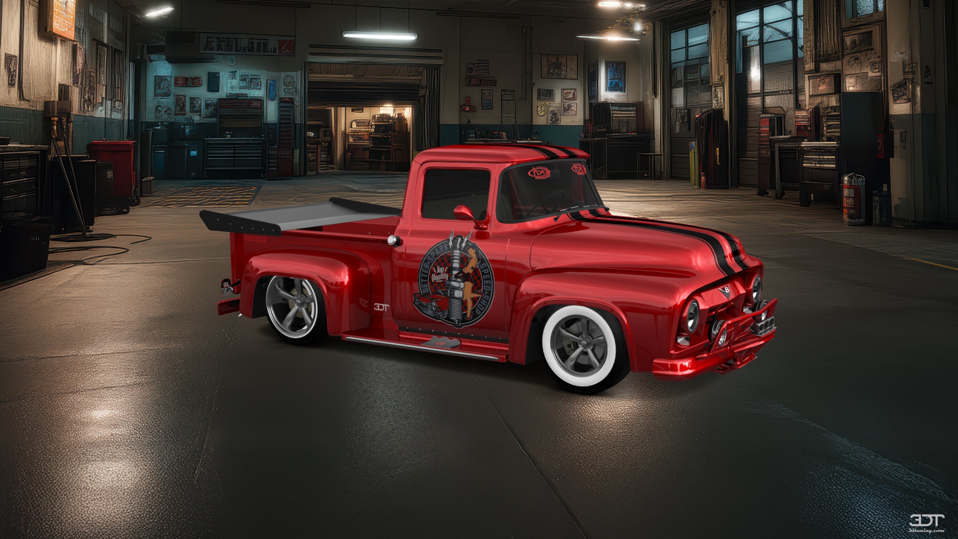 Ford F-100 2 Door truck 1956 tuning