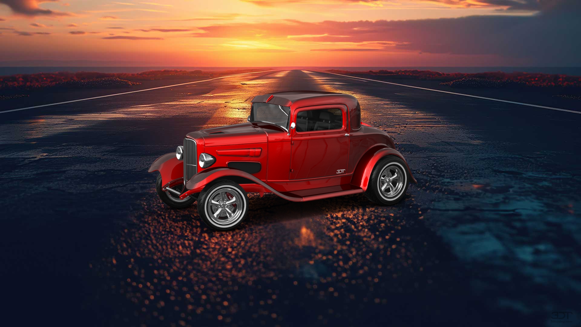 Ford Model B Deluxe 2 Door Coupe 1932