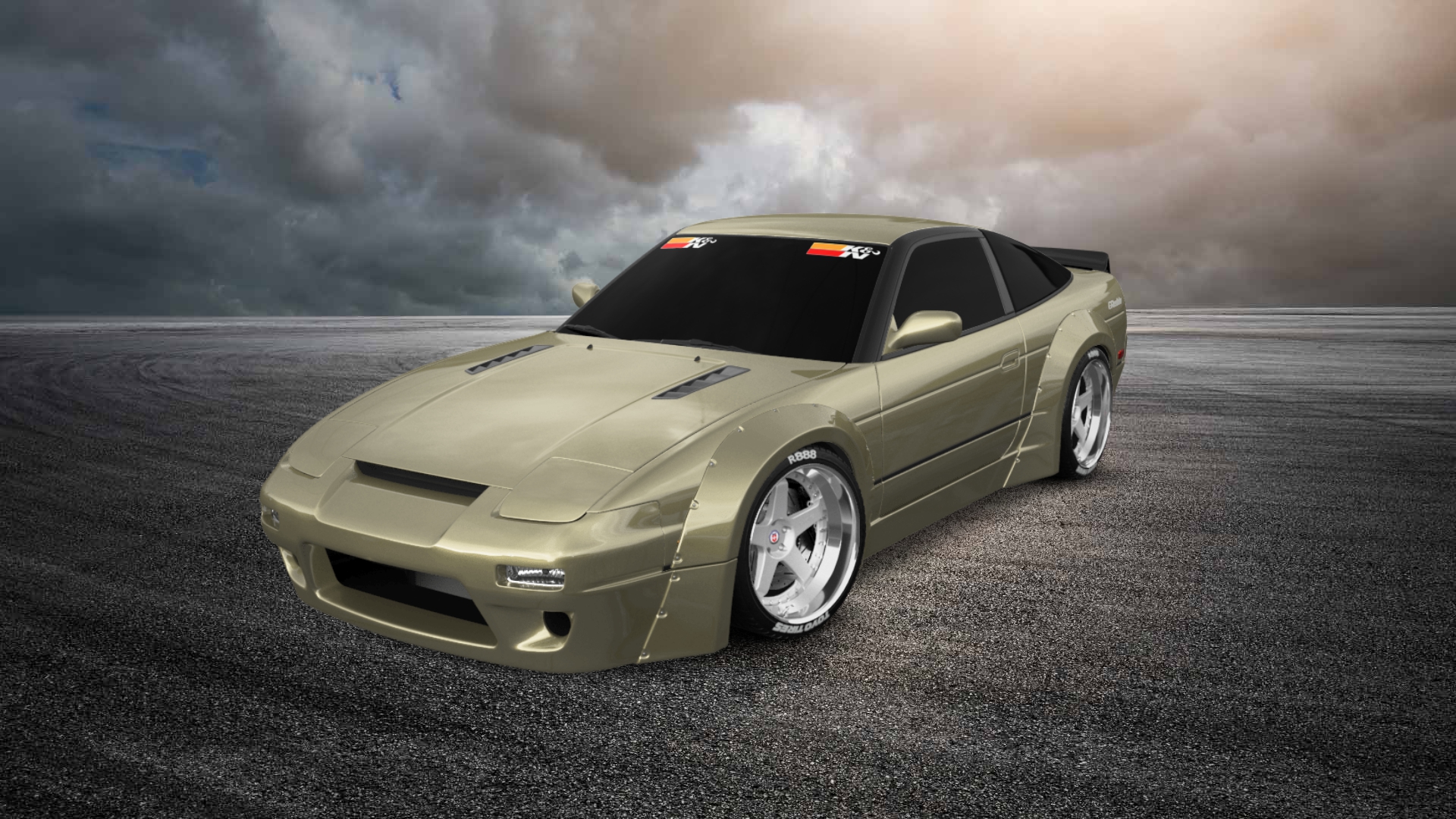 Nissan 240SX 3 Door Hatchback 1989
