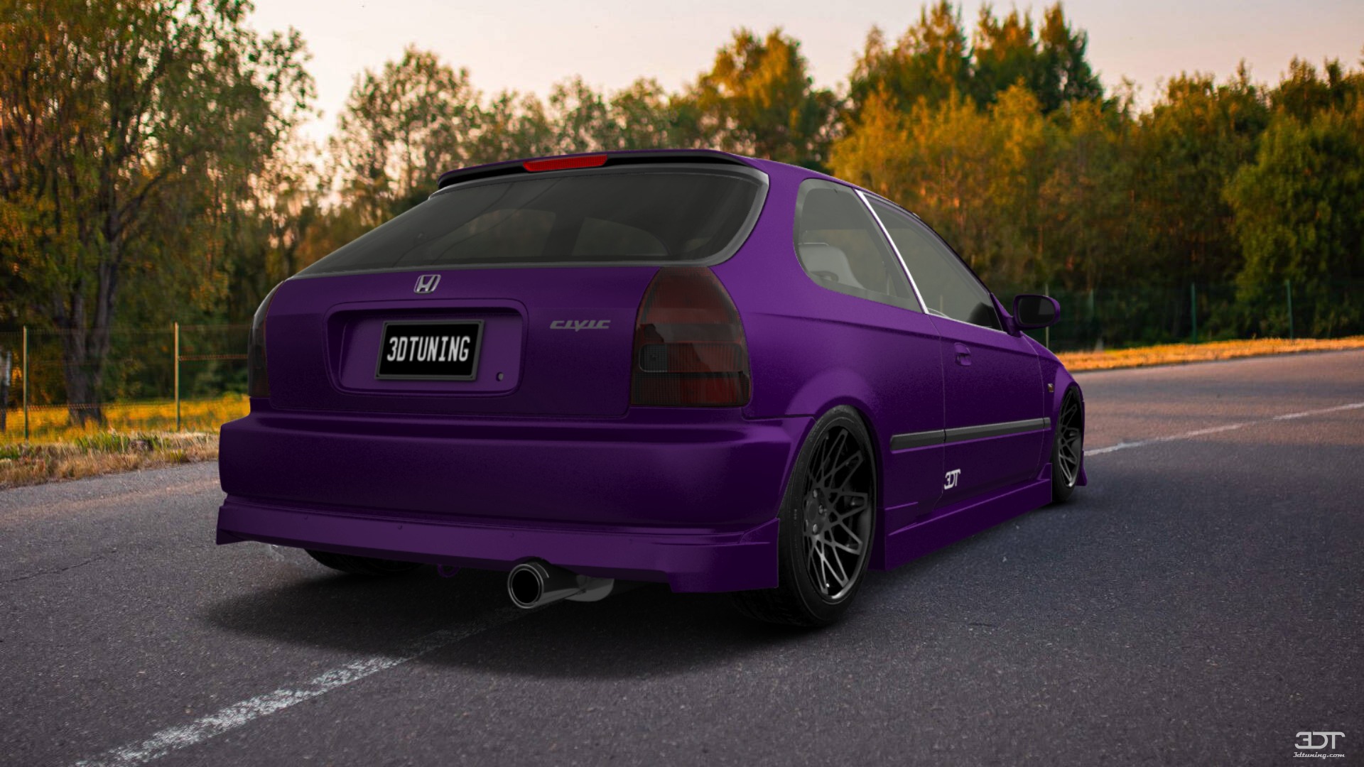 Honda Civic 3 Door Hatchback 1997 Images