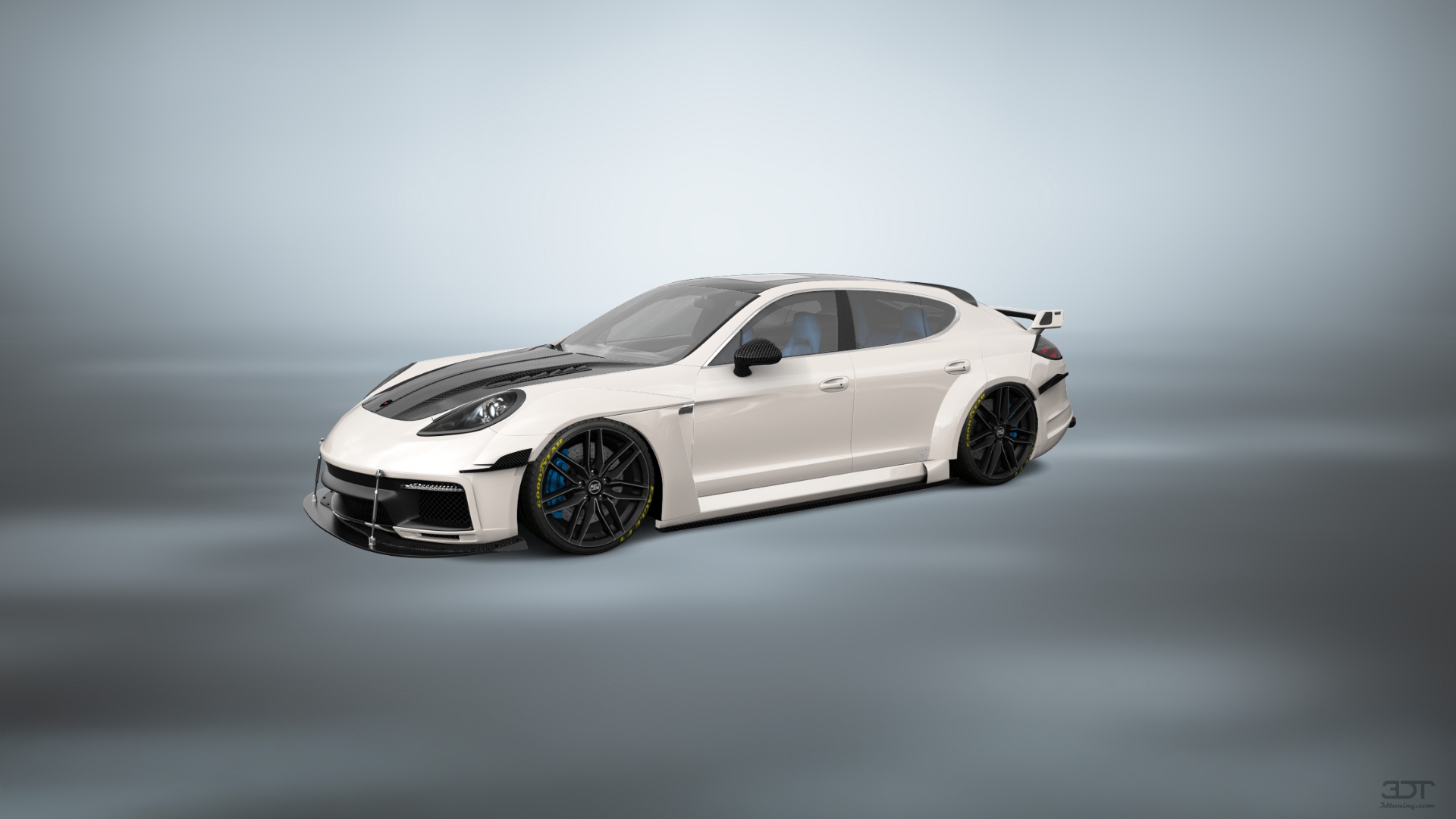 Porsche Panamera 4 door fastback saloon 2011