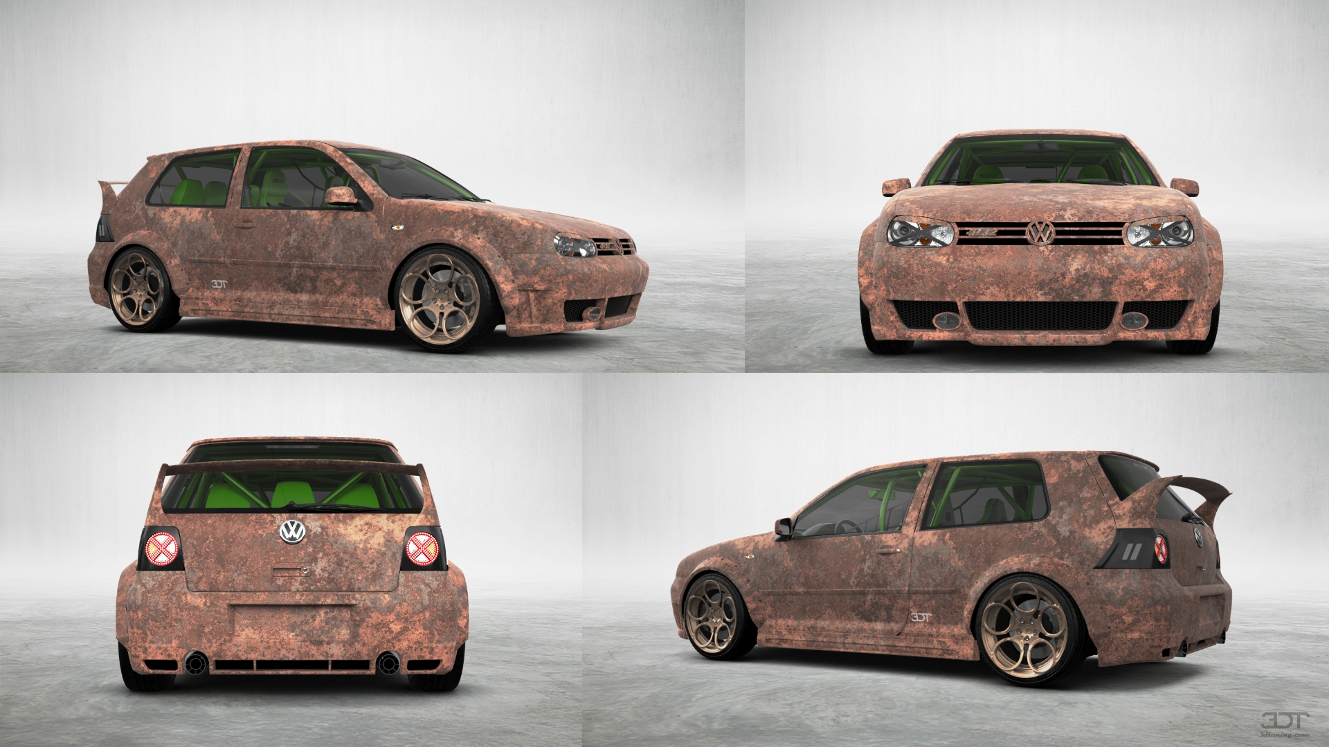 Volkswagen Golf 4 (mk4) 3 Door Hatchback 1997 tuning
