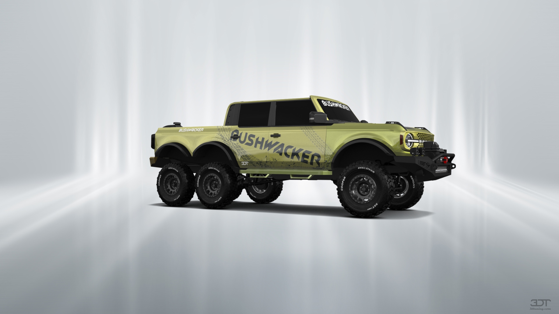 Ford Bronco 6X6 4 Door pickup truck 2021 Images