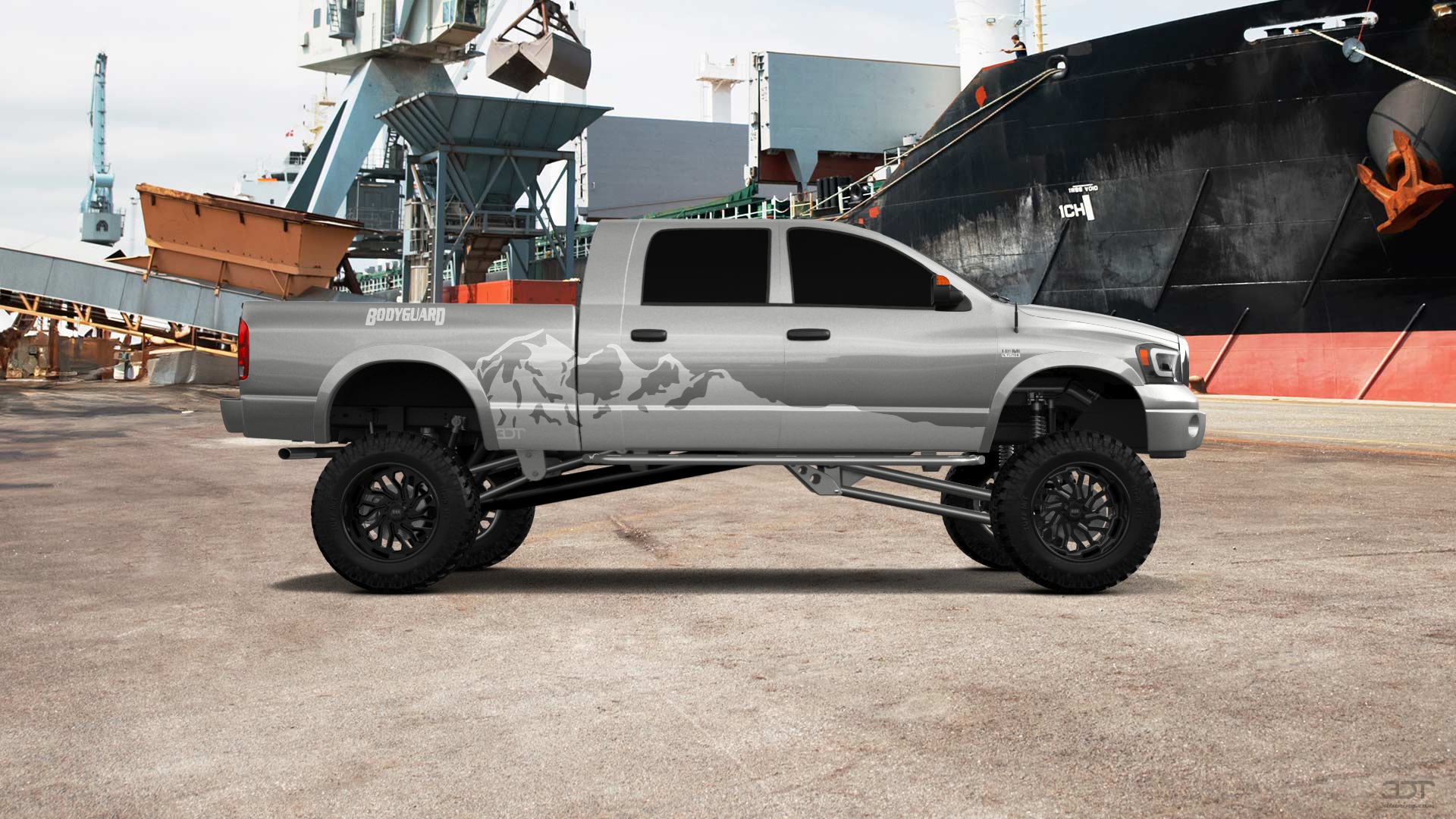 Dodge Ram 2500 4 Door pickup truck 2007