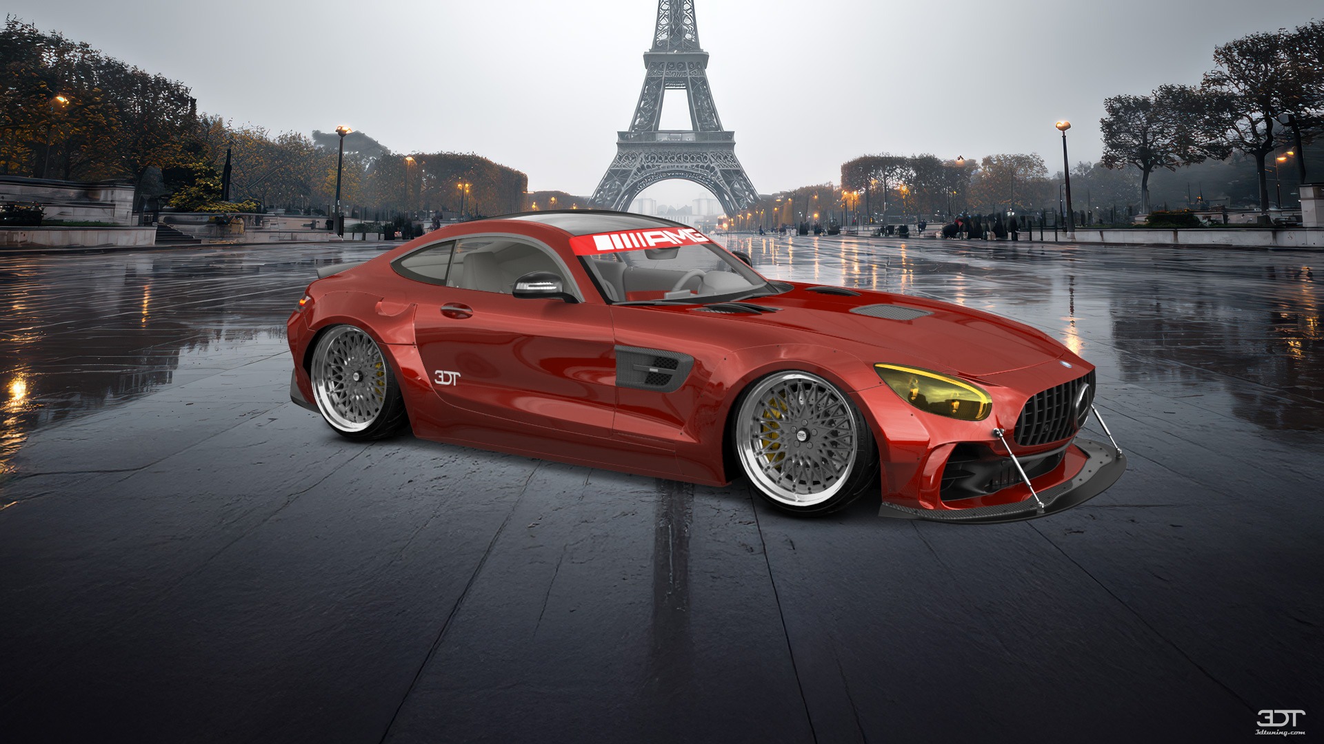 Mercedes AMG GT 2 door fastback coupe 2015 tuning