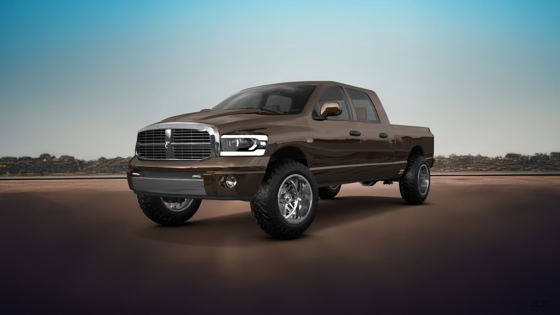 Dodge Ram 2500 4 Door pickup truck 2007 tuning