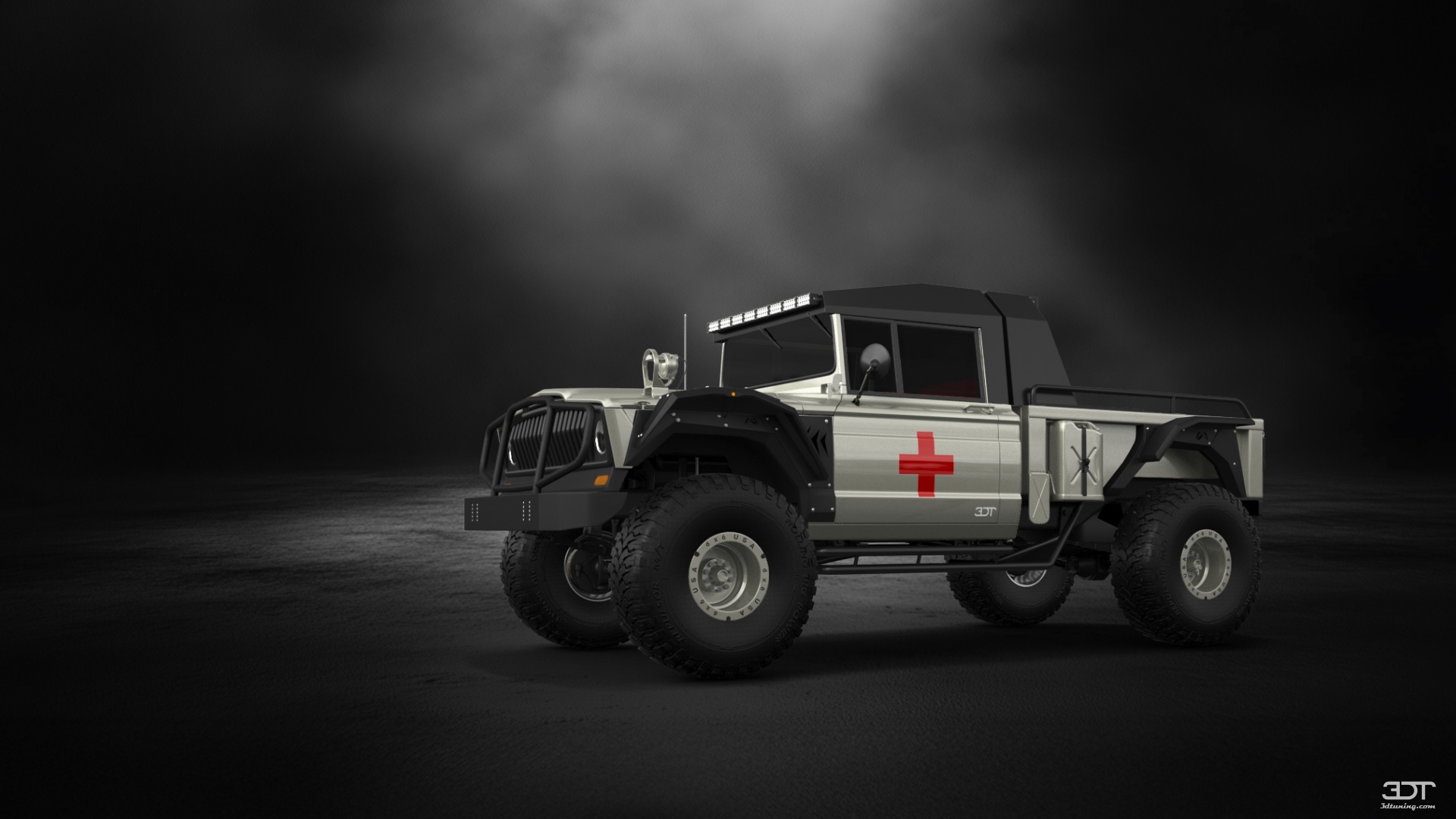 Jeep Kaiser M715 2 Door pickup truck 1968 tuning