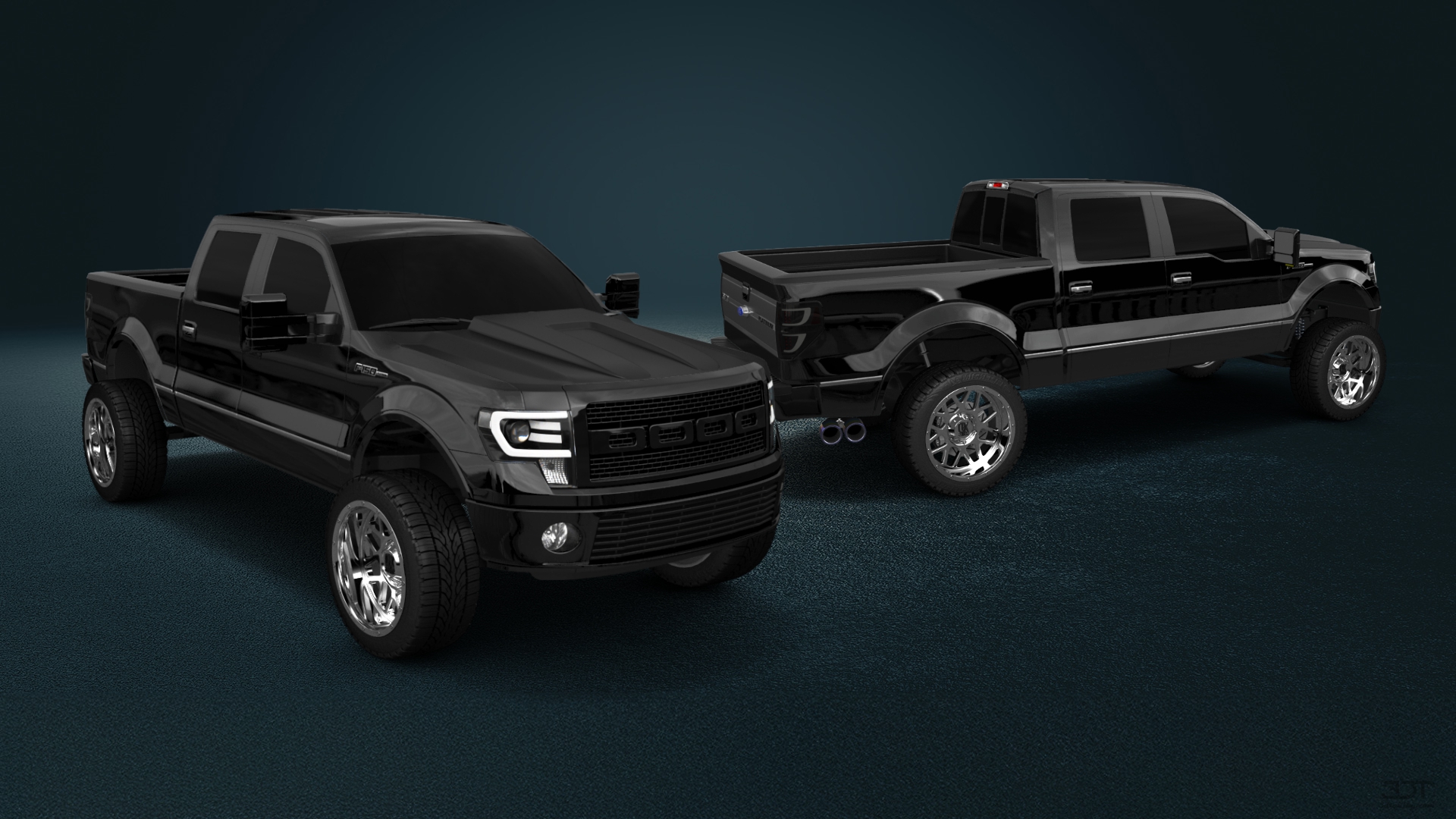 Ford F-150 Crew Cab 4 Door pickup truck 2013