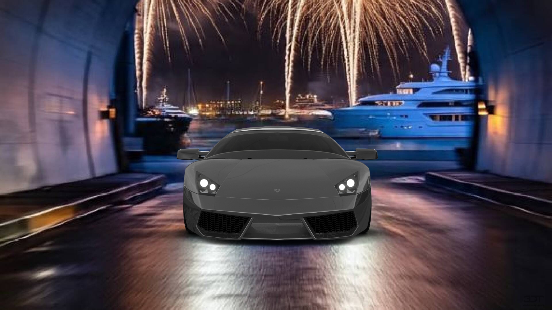 Lamborghini Murcielago 2 Door Coupe 2001 tuning