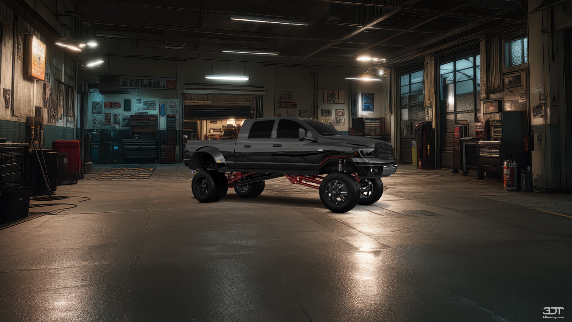 Dodge Ram 3500 Dually 4 Door pickup truck 2007 tuning