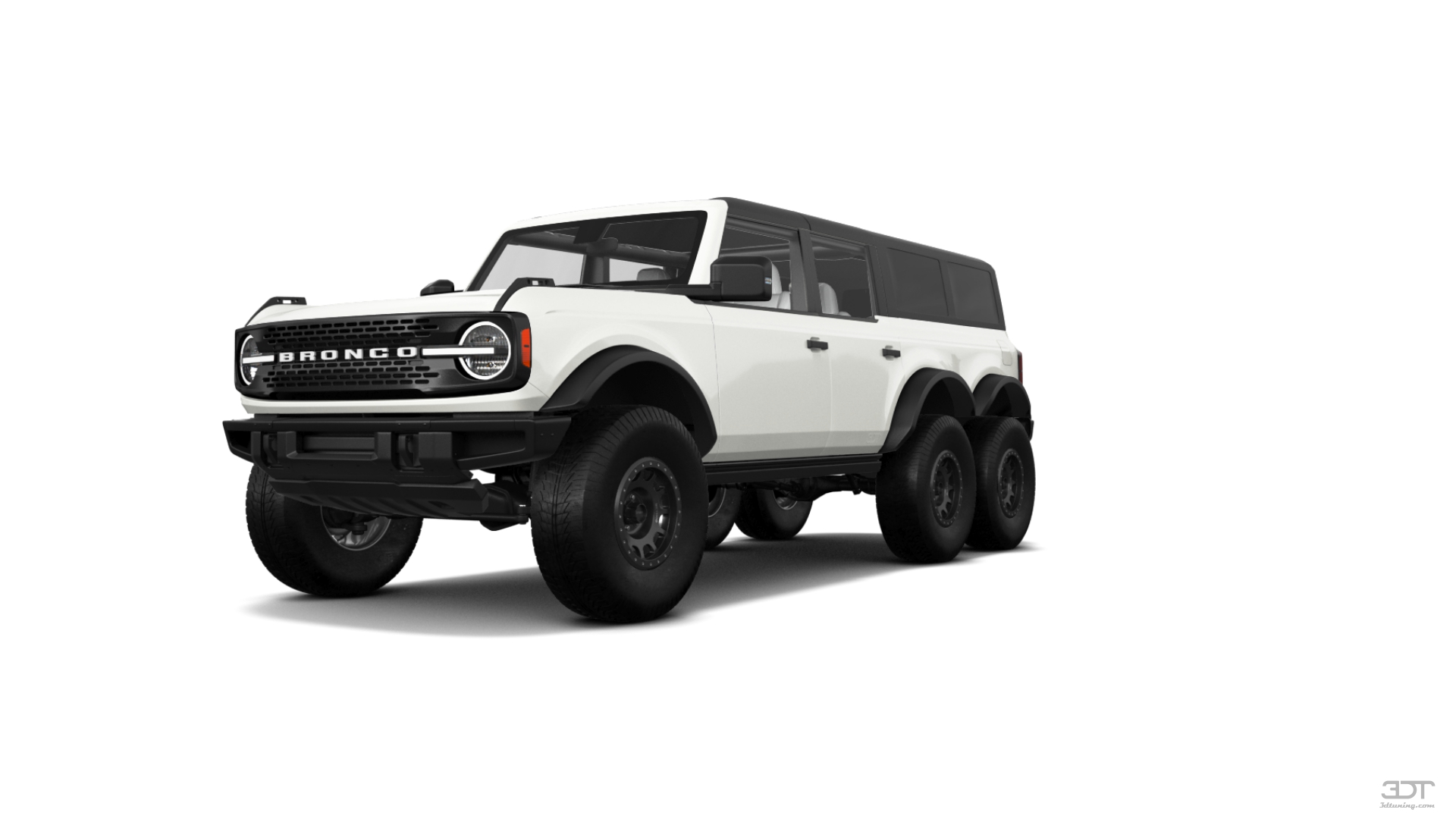 Ford Bronco 6X6 4 Door pickup truck 2021 Images