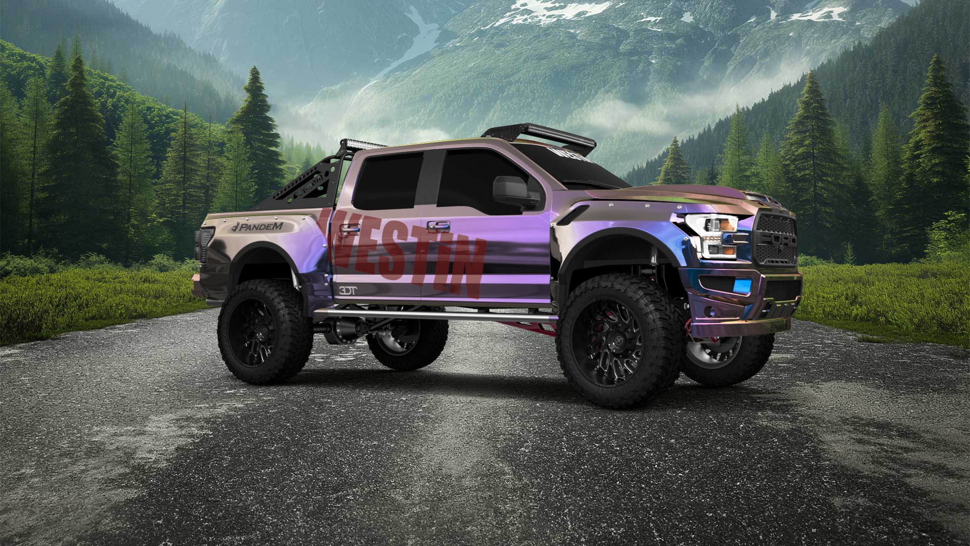 Ford F-150 Raptor 4 Door pickup truck 2017 tuning