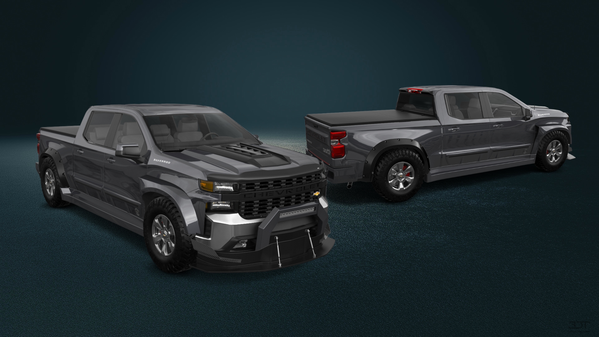 Chevrolet Silverado 1500 4 Door pickup truck 2019 tuning