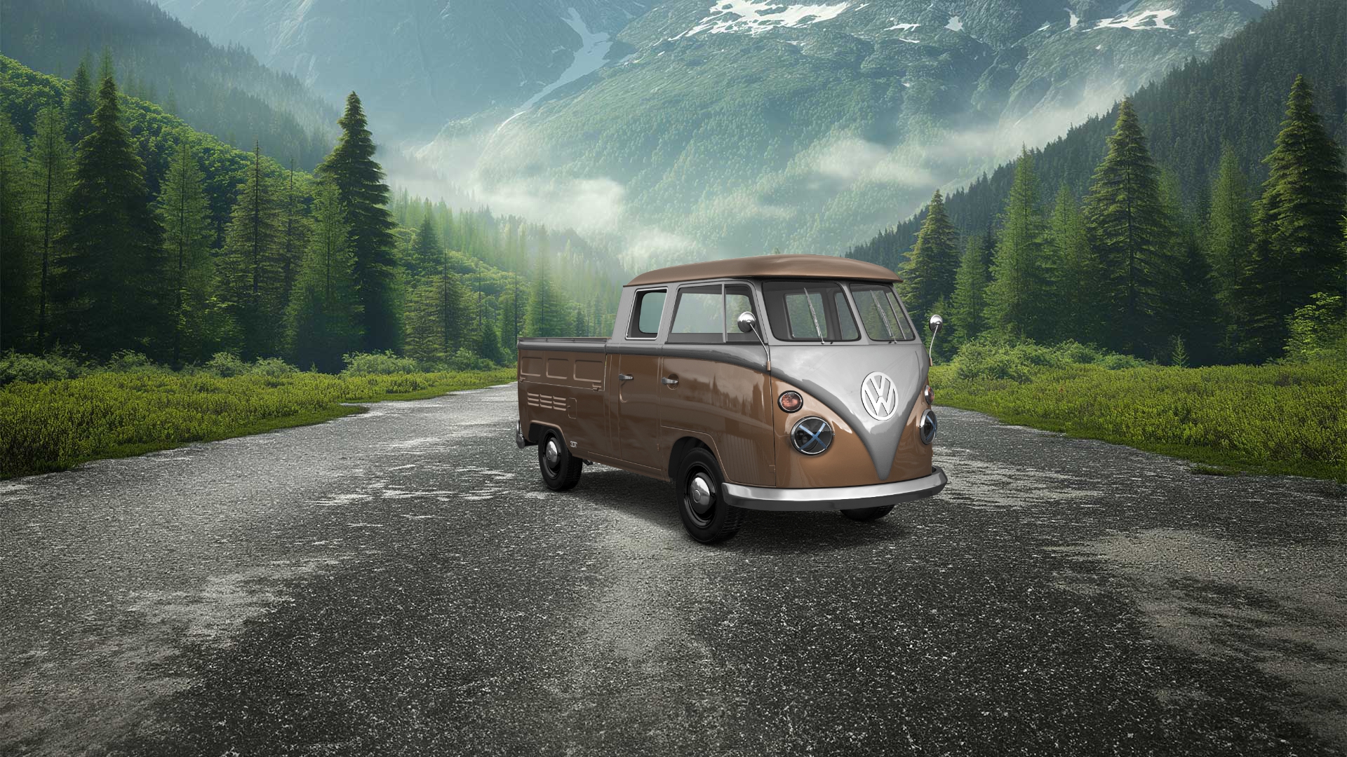 Volkswagen T1 Van 1950 tuning