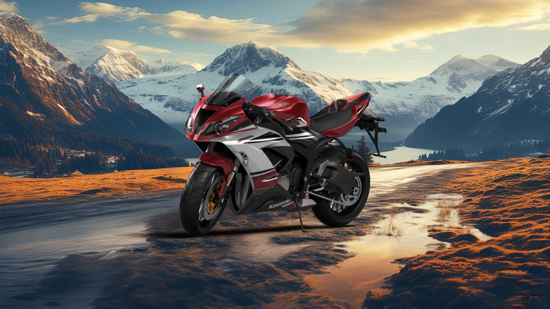 Kawasaki Ninja ZX 6R Sport Bike 2015