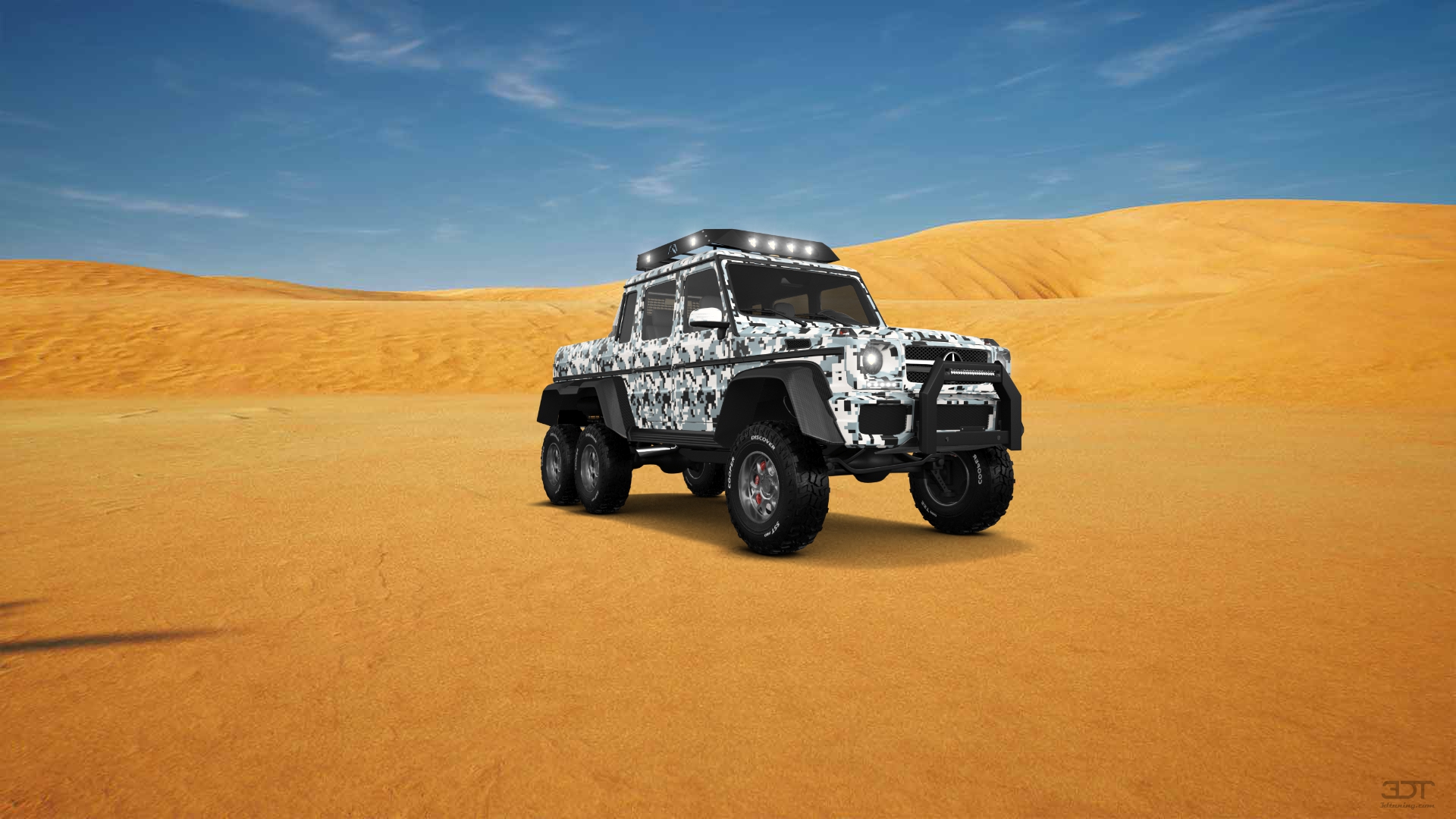Mercedes G 63 AMG 6x6 4 Door pickup truck 2013 tuning