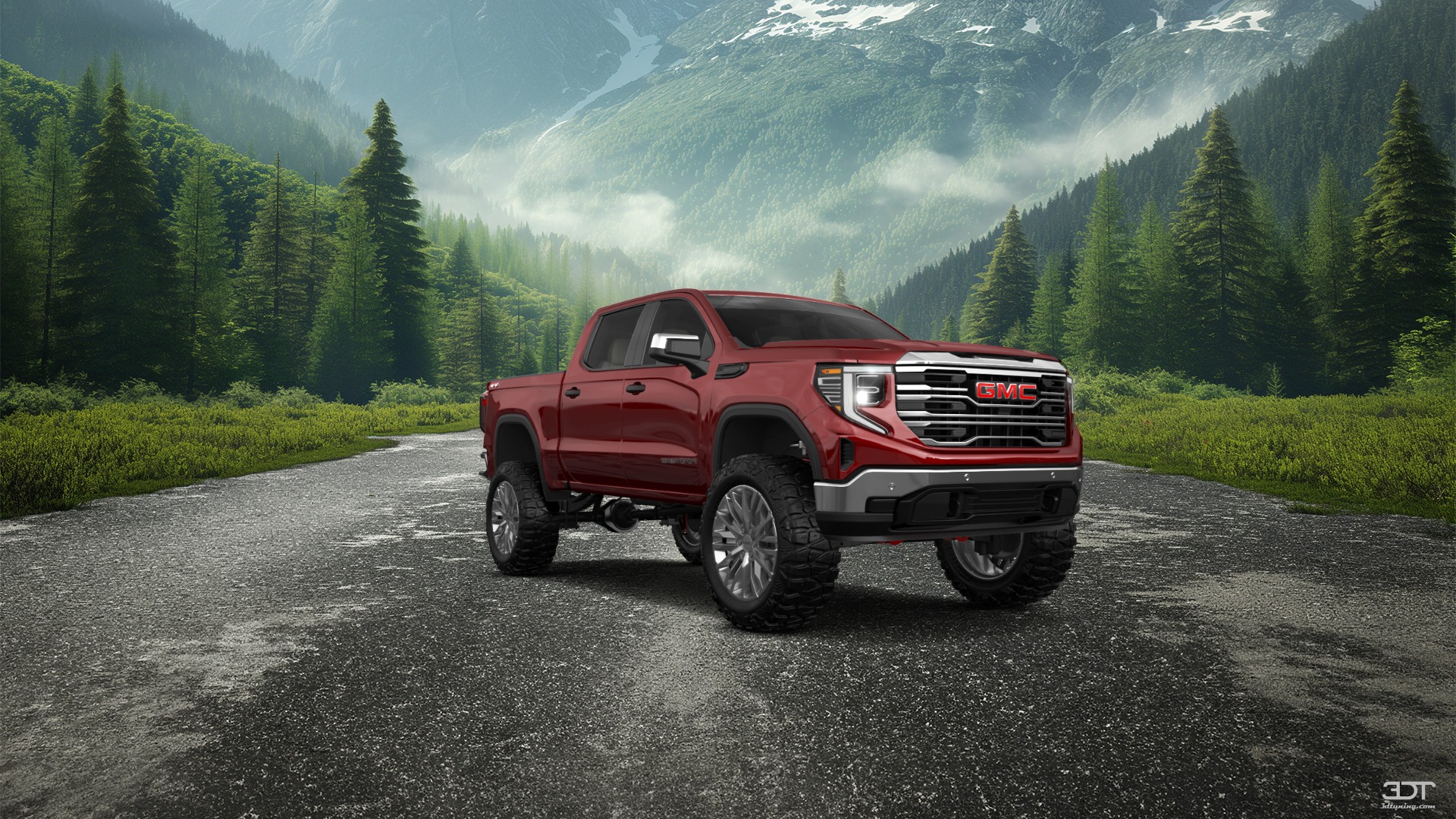 GMC Sierra 1500 Crew Cab 5.8 ft box 4 Door pickup truck 2023